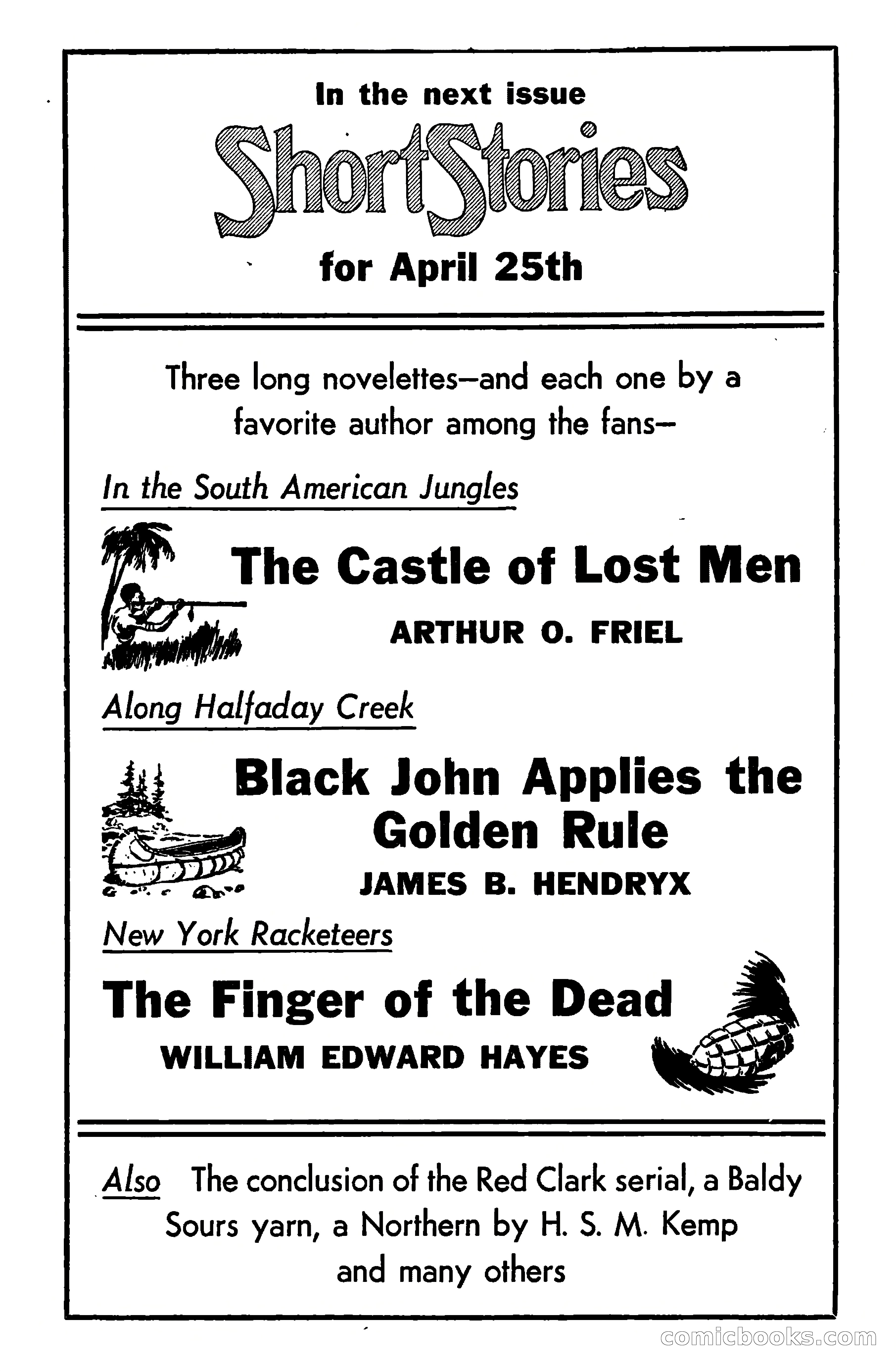 Short Stories, Vol. 159, No. 1 — page 172 of 178
