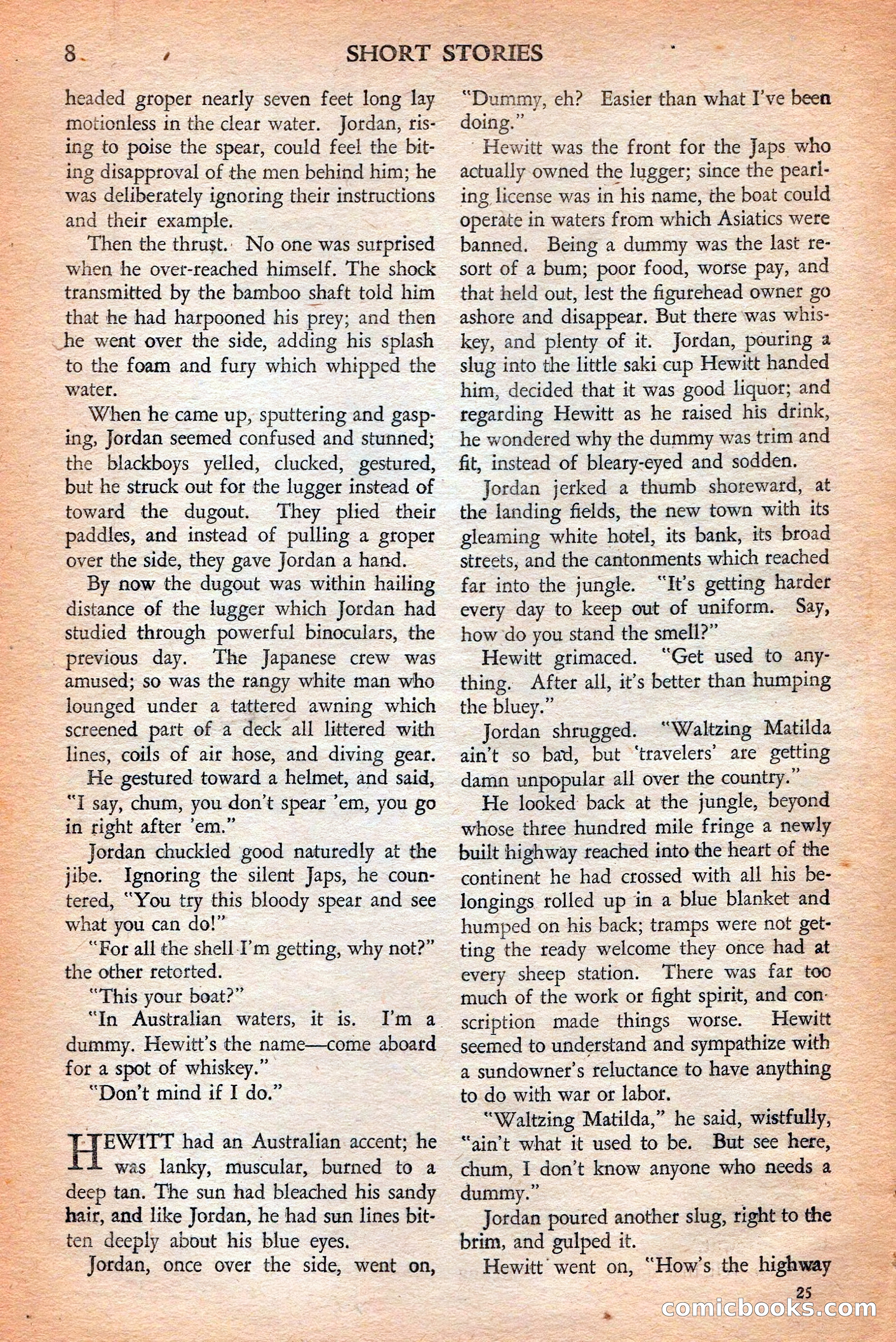 Short Stories, May 25, 1942 — page 10 of 180