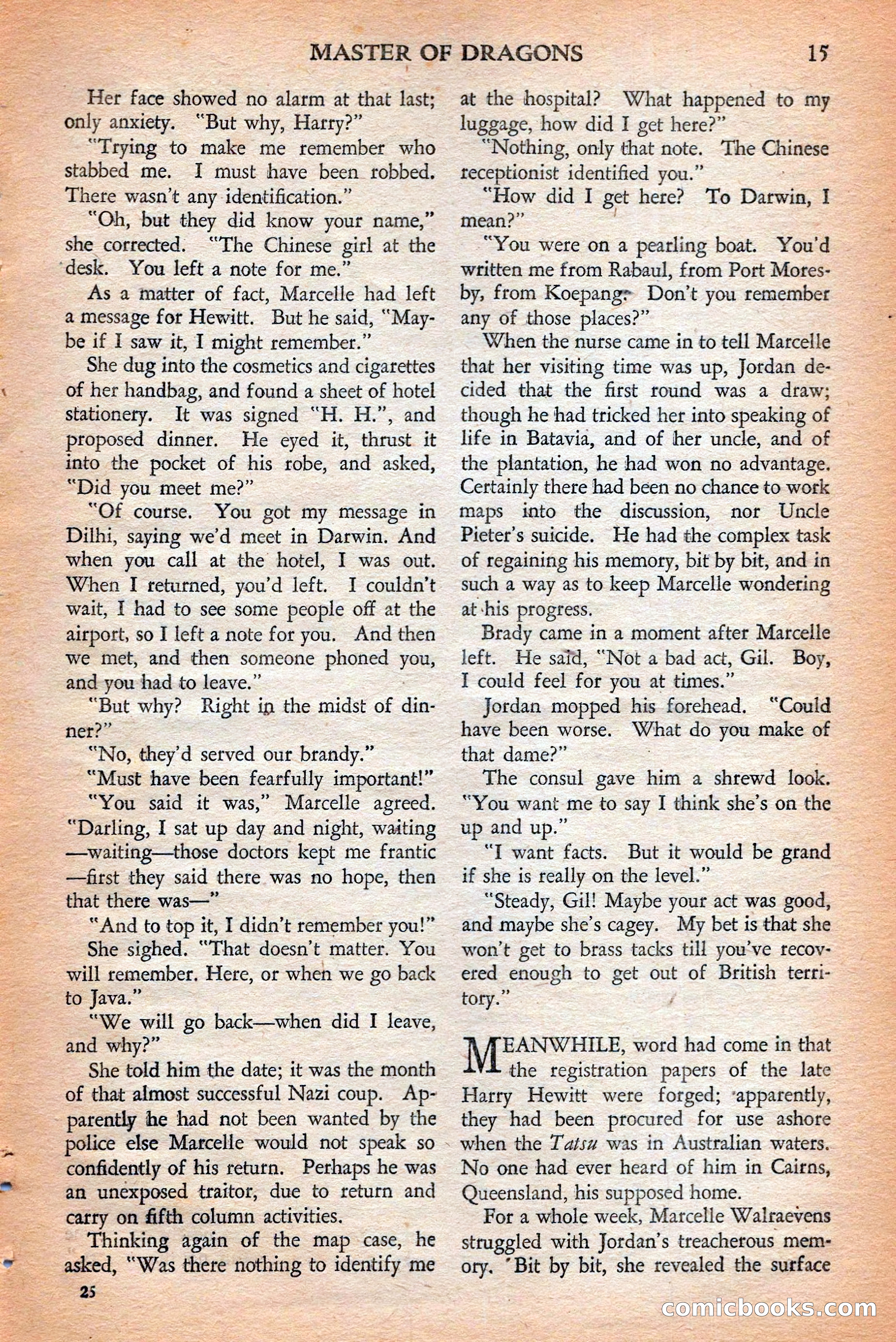 Short Stories, May 25, 1942 — page 17 of 180