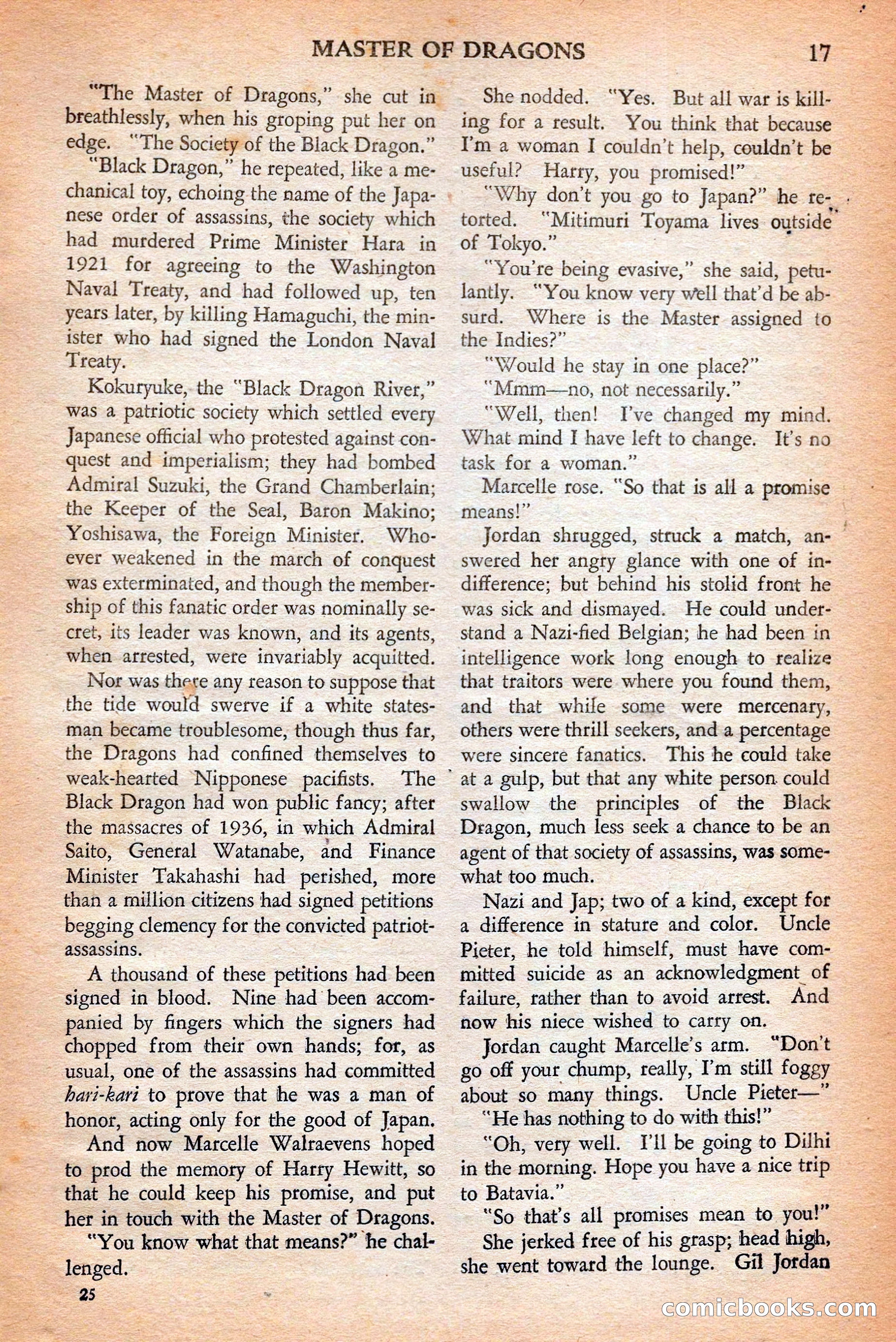 Short Stories, May 25, 1942 — page 19 of 180