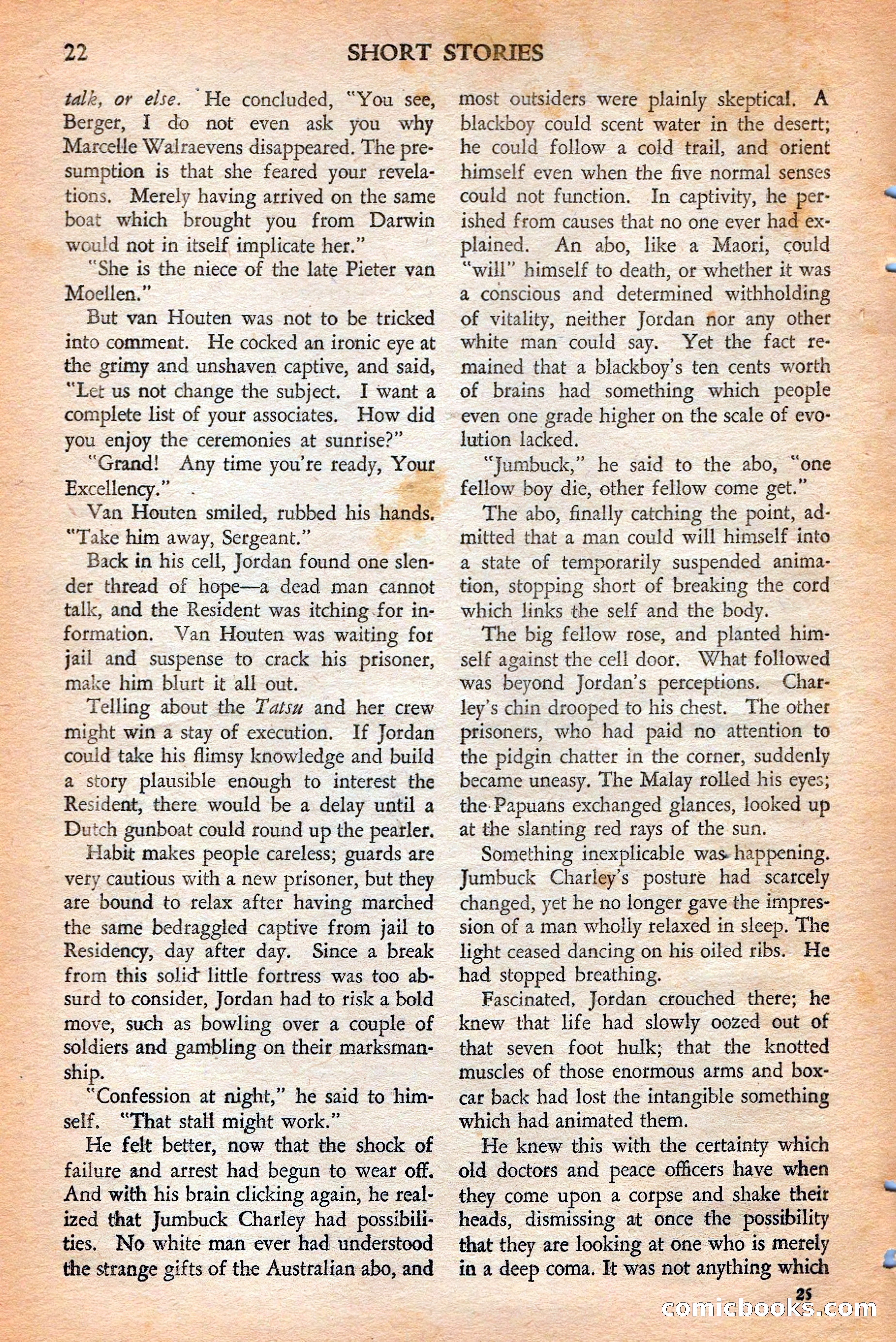 Short Stories, May 25, 1942 — page 24 of 180