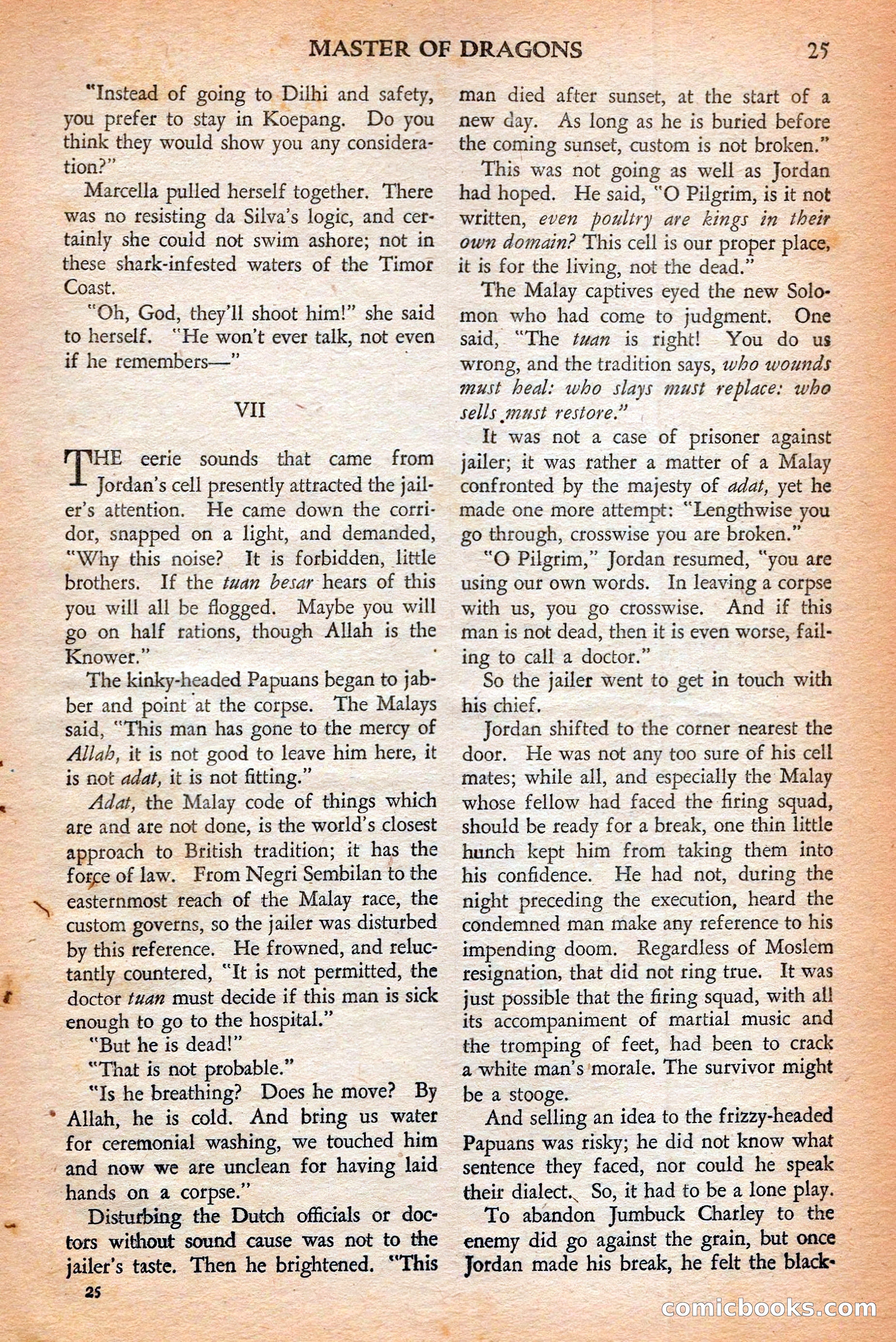 Short Stories, May 25, 1942 — page 27 of 180