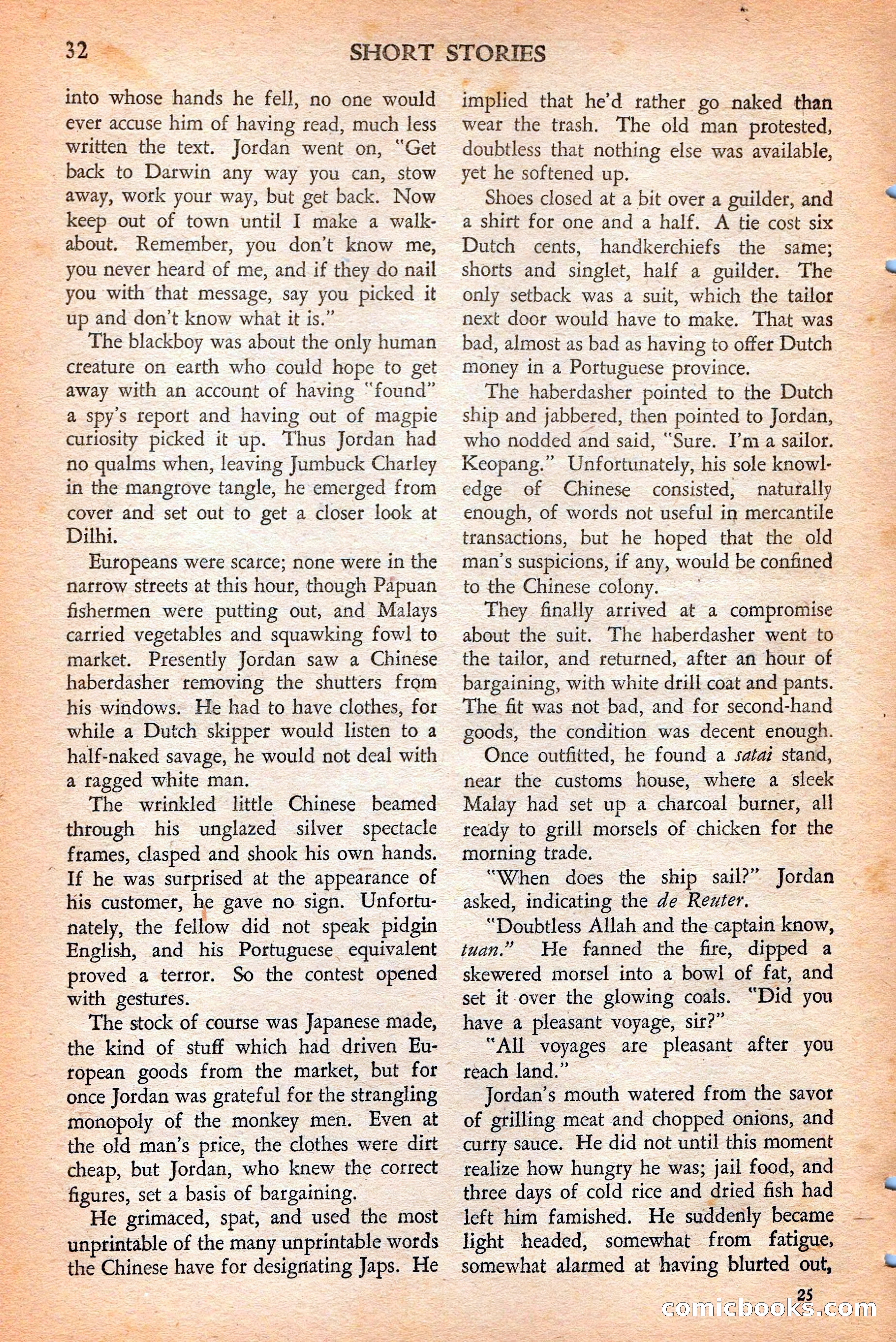 Short Stories, May 25, 1942 — page 34 of 180