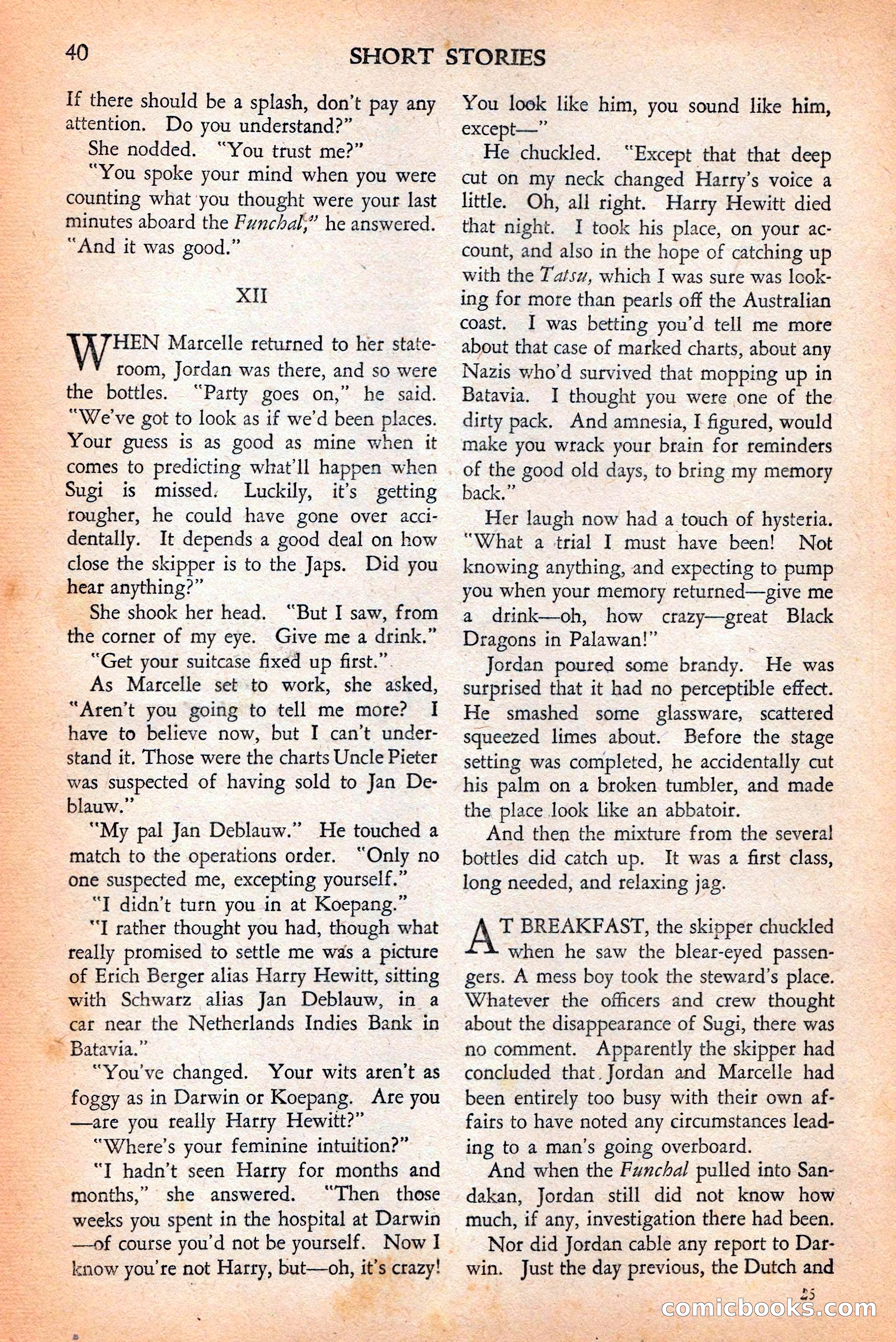 Short Stories, May 25, 1942 — page 42 of 180