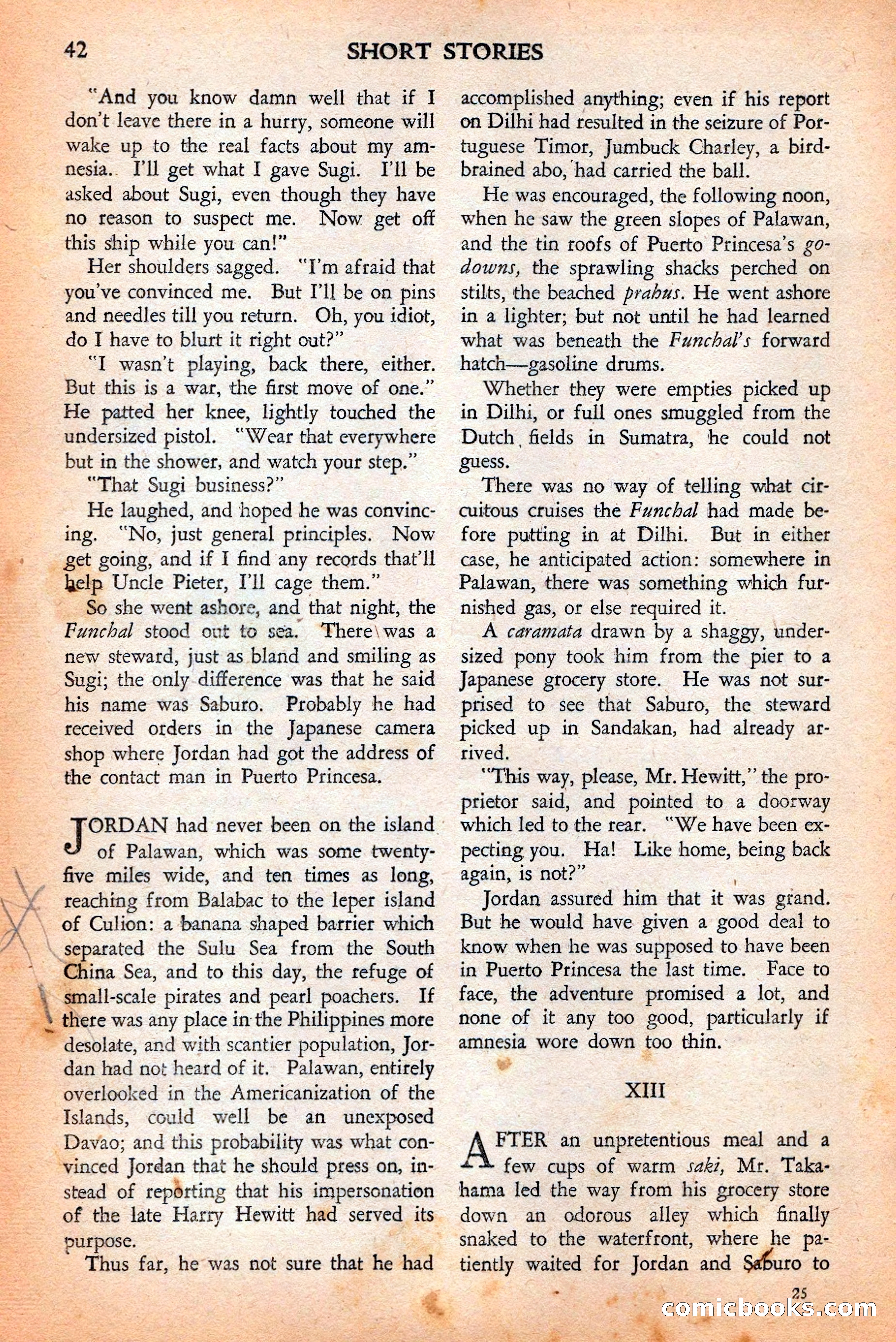Short Stories, May 25, 1942 — page 44 of 180