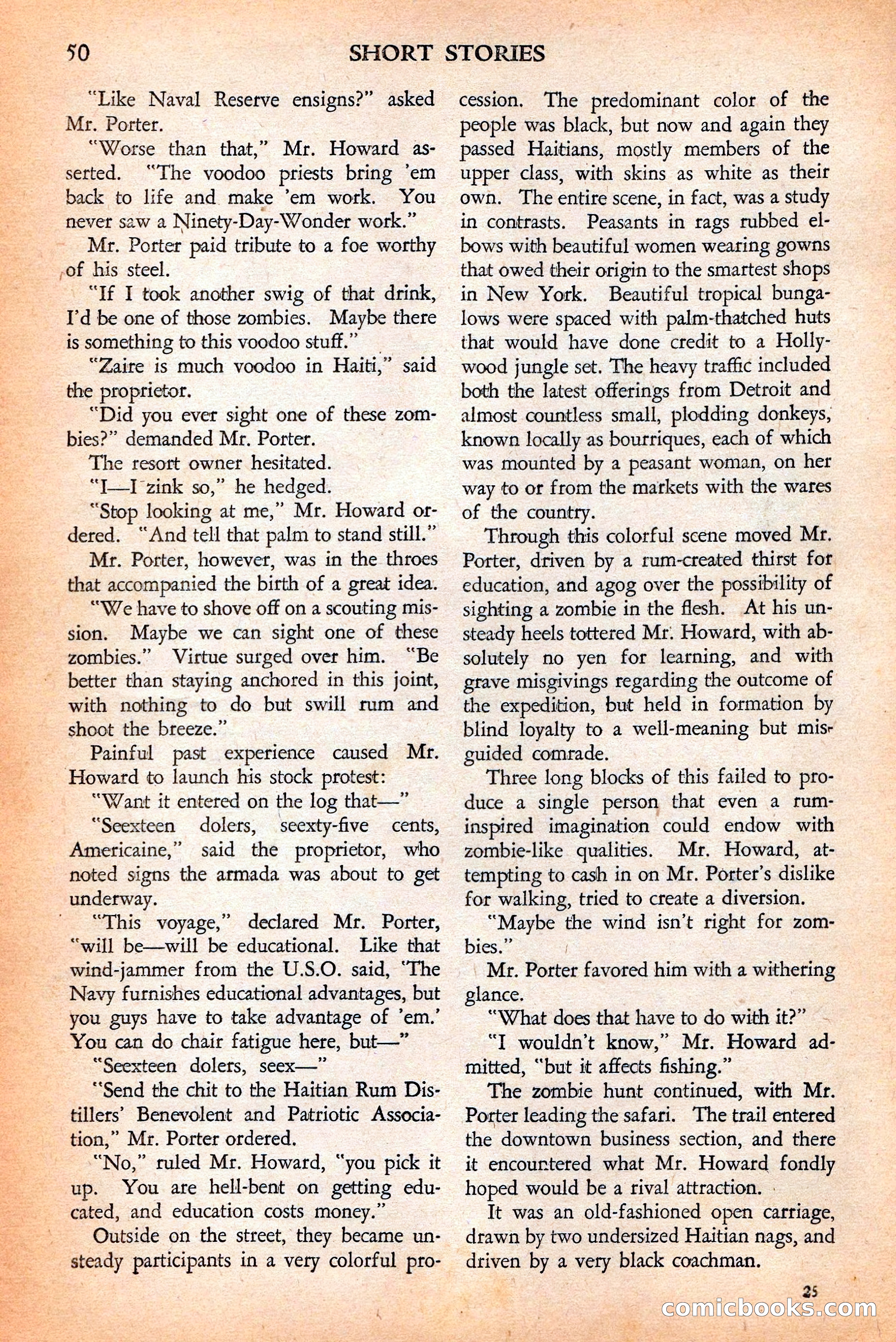 Short Stories, May 25, 1942 — page 52 of 180