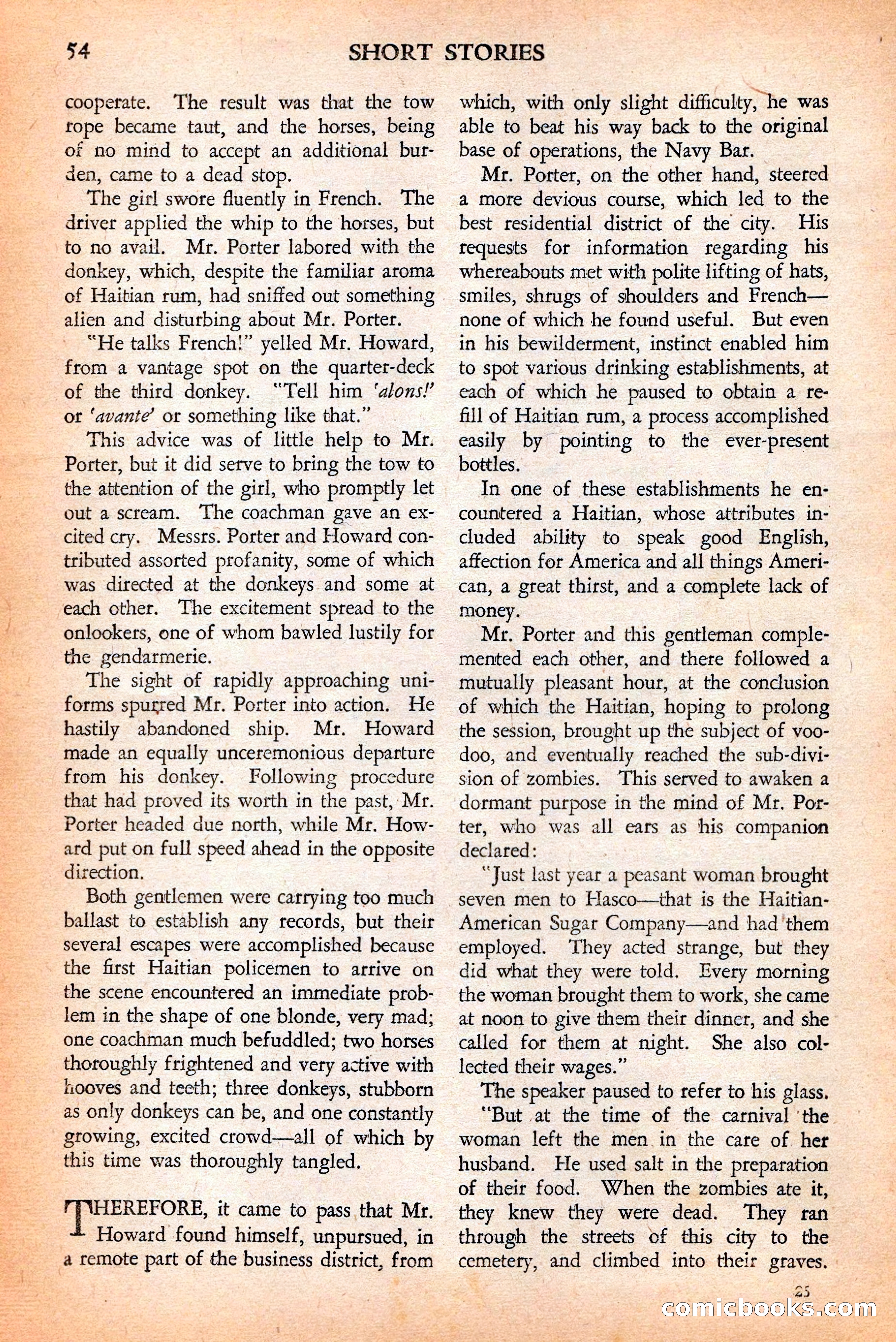 Short Stories, May 25, 1942 — page 56 of 180