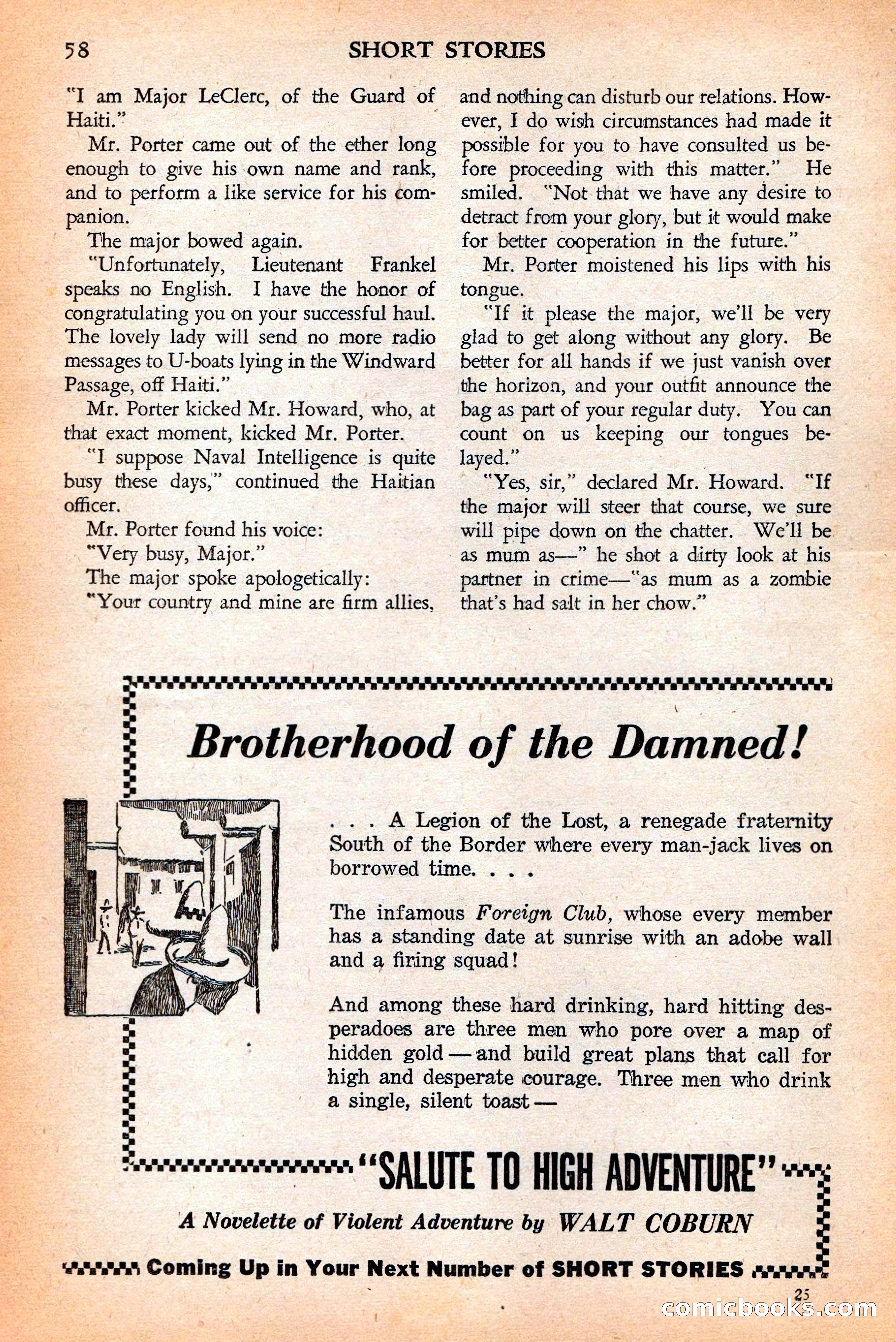 Short Stories, May 25, 1942 — page 60 of 180