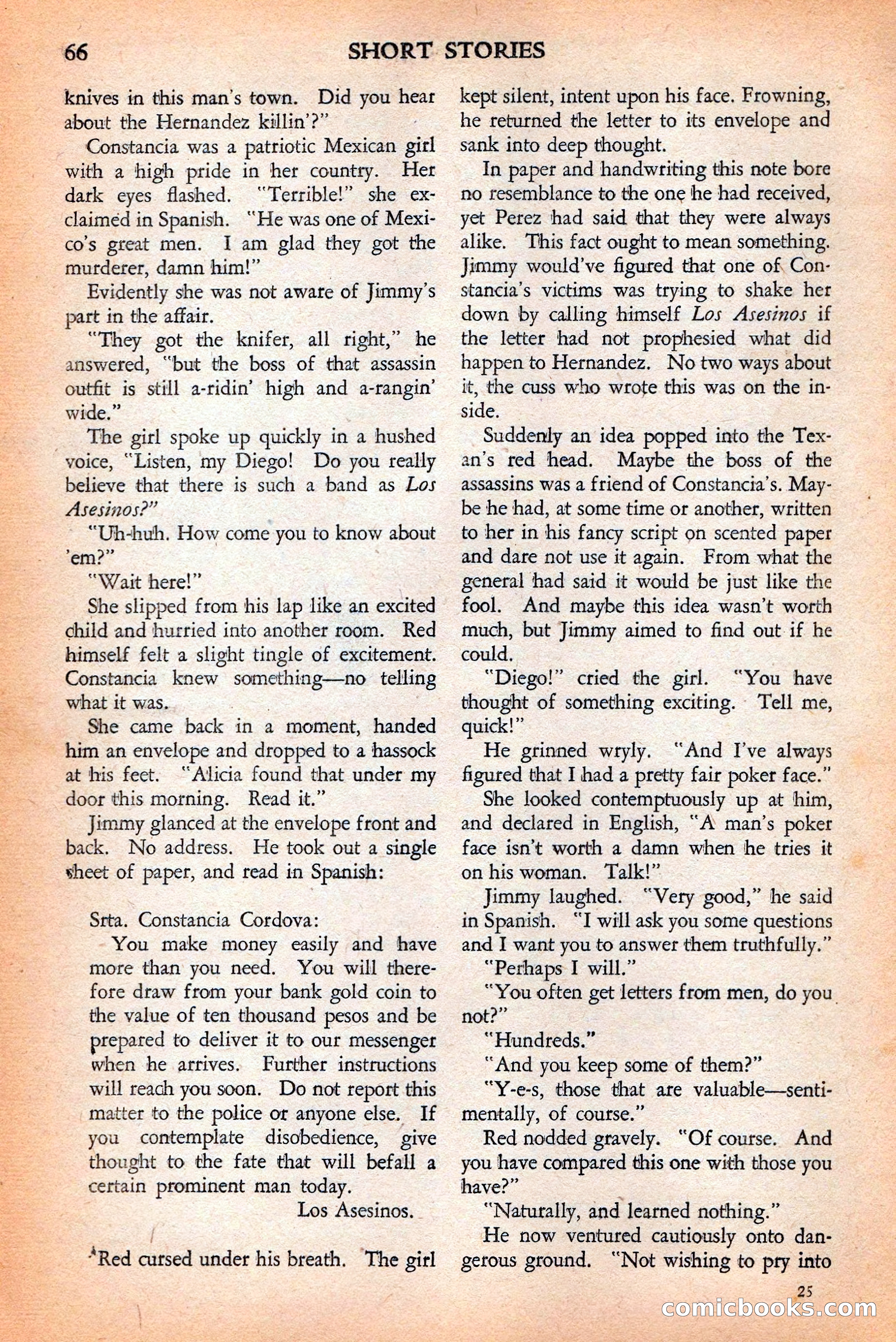 Short Stories, May 25, 1942 — page 68 of 180