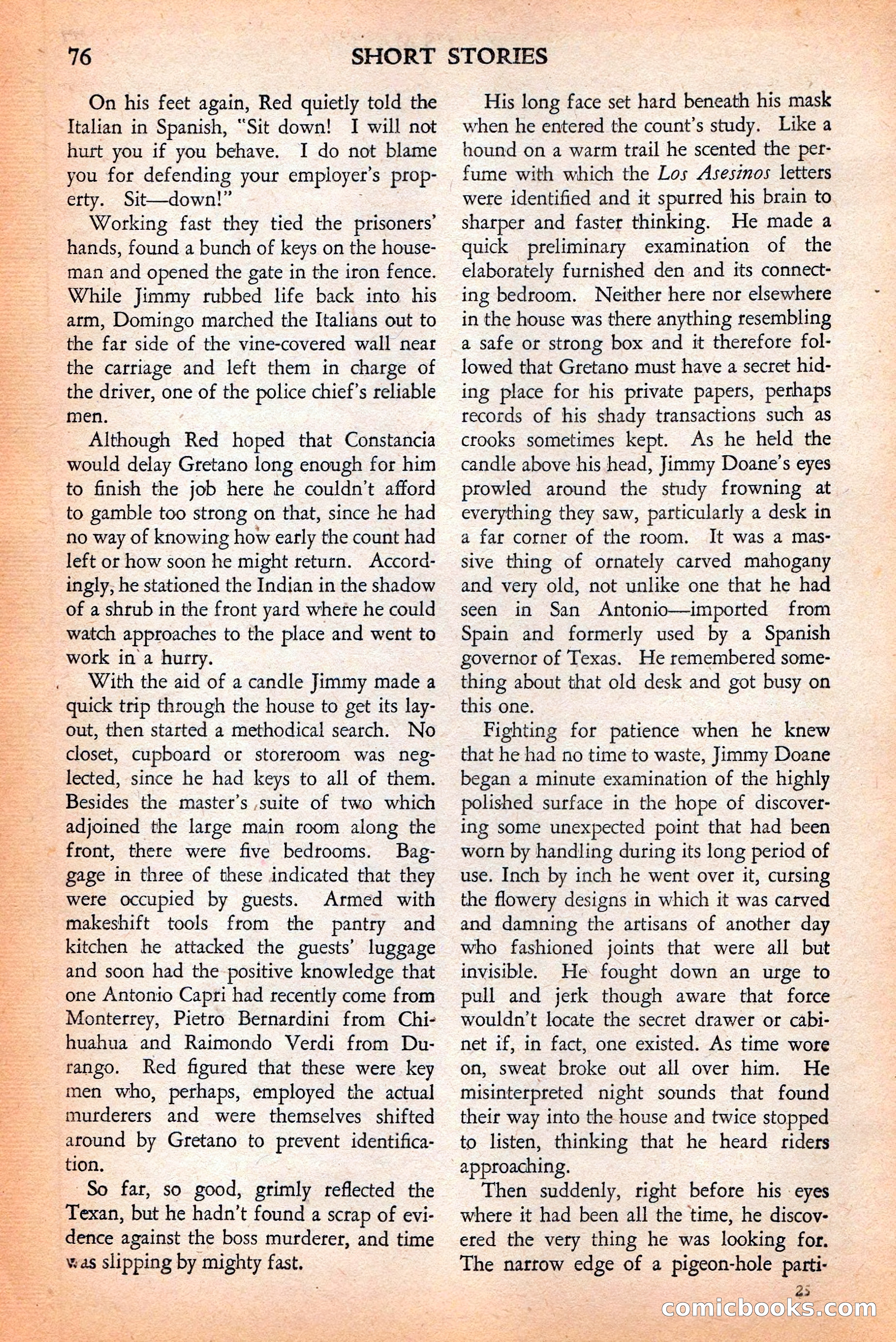 Short Stories, May 25, 1942 — page 78 of 180