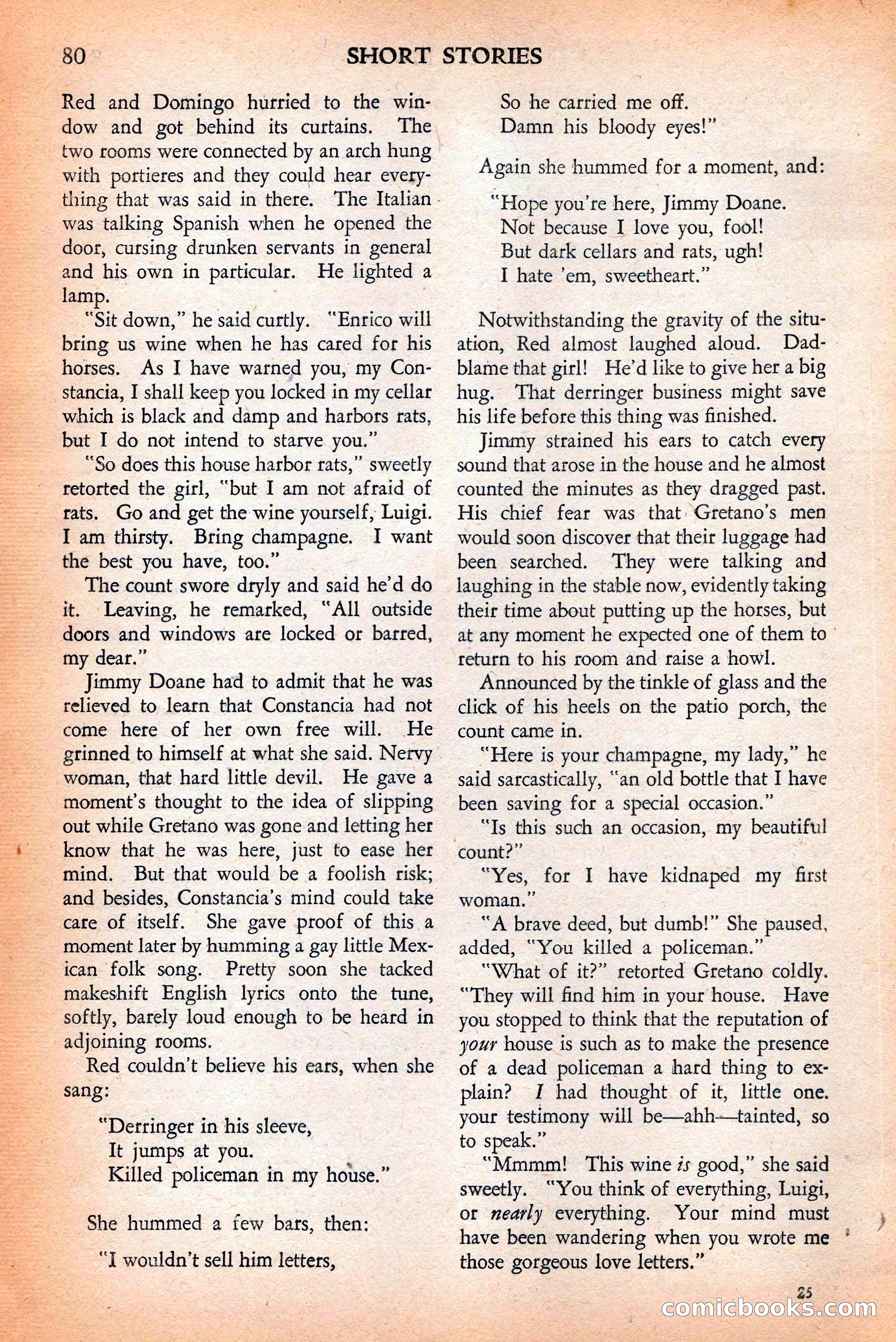 Short Stories, May 25, 1942 — page 82 of 180