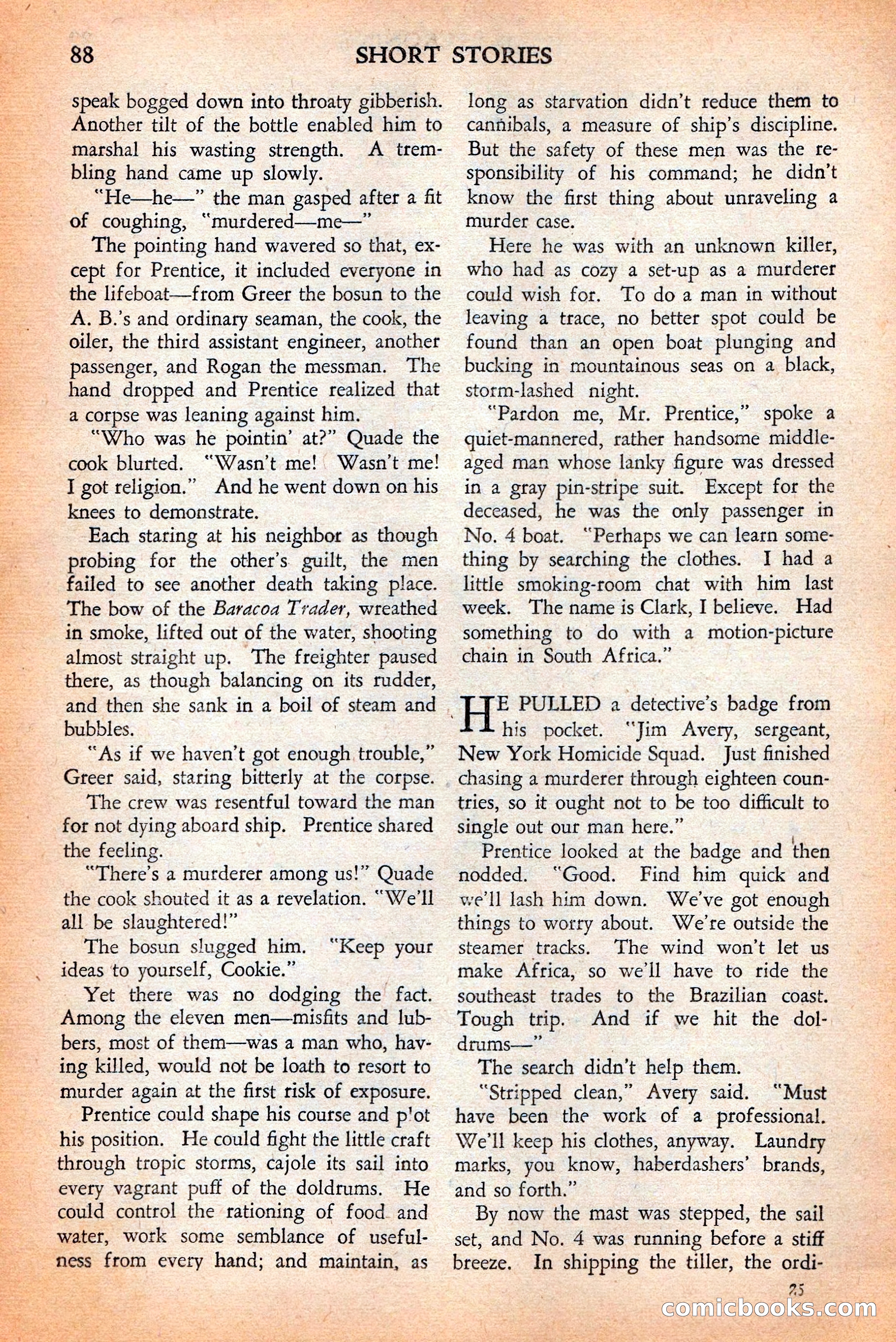 Short Stories, May 25, 1942 — page 90 of 180
