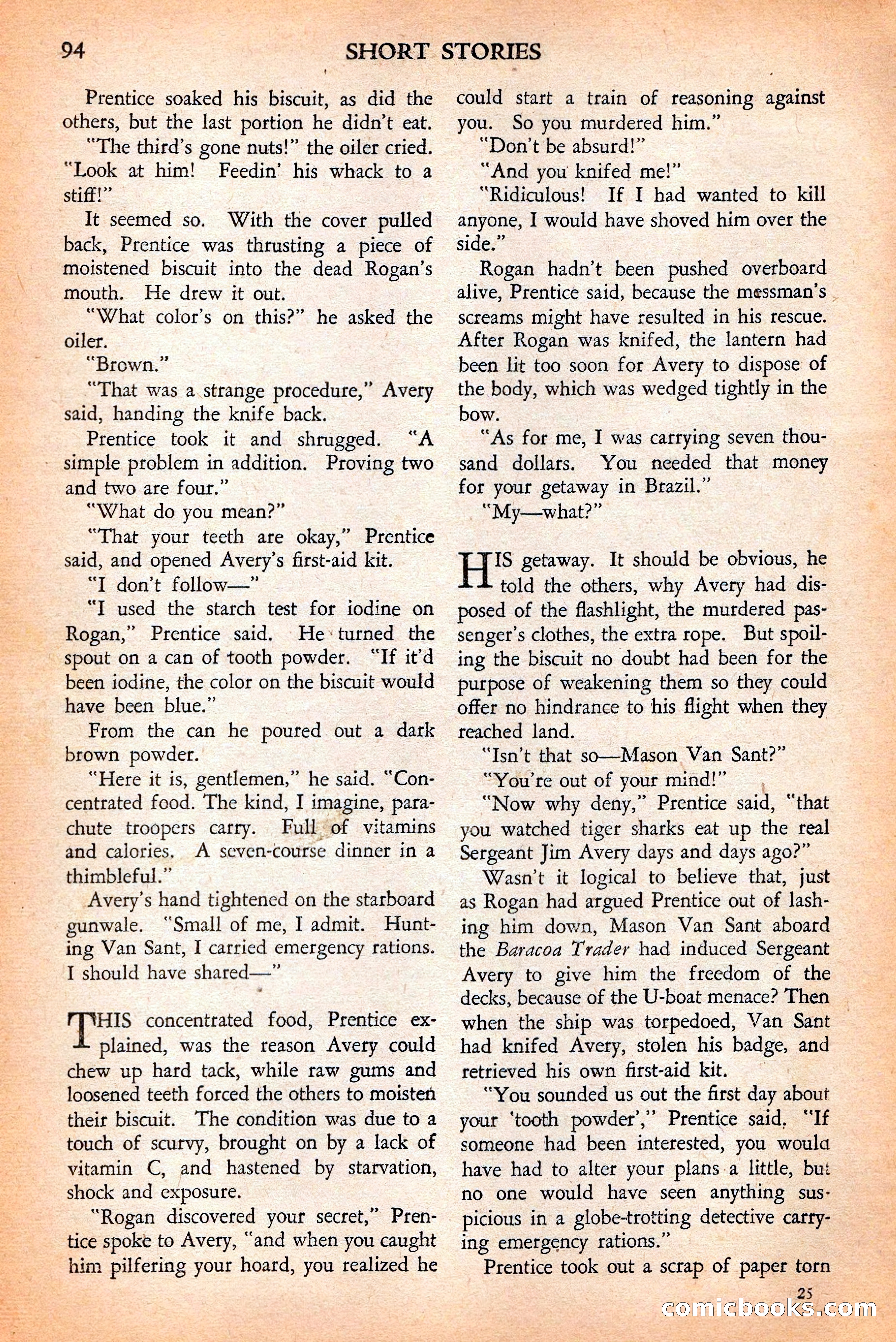 Short Stories, May 25, 1942 — page 96 of 180