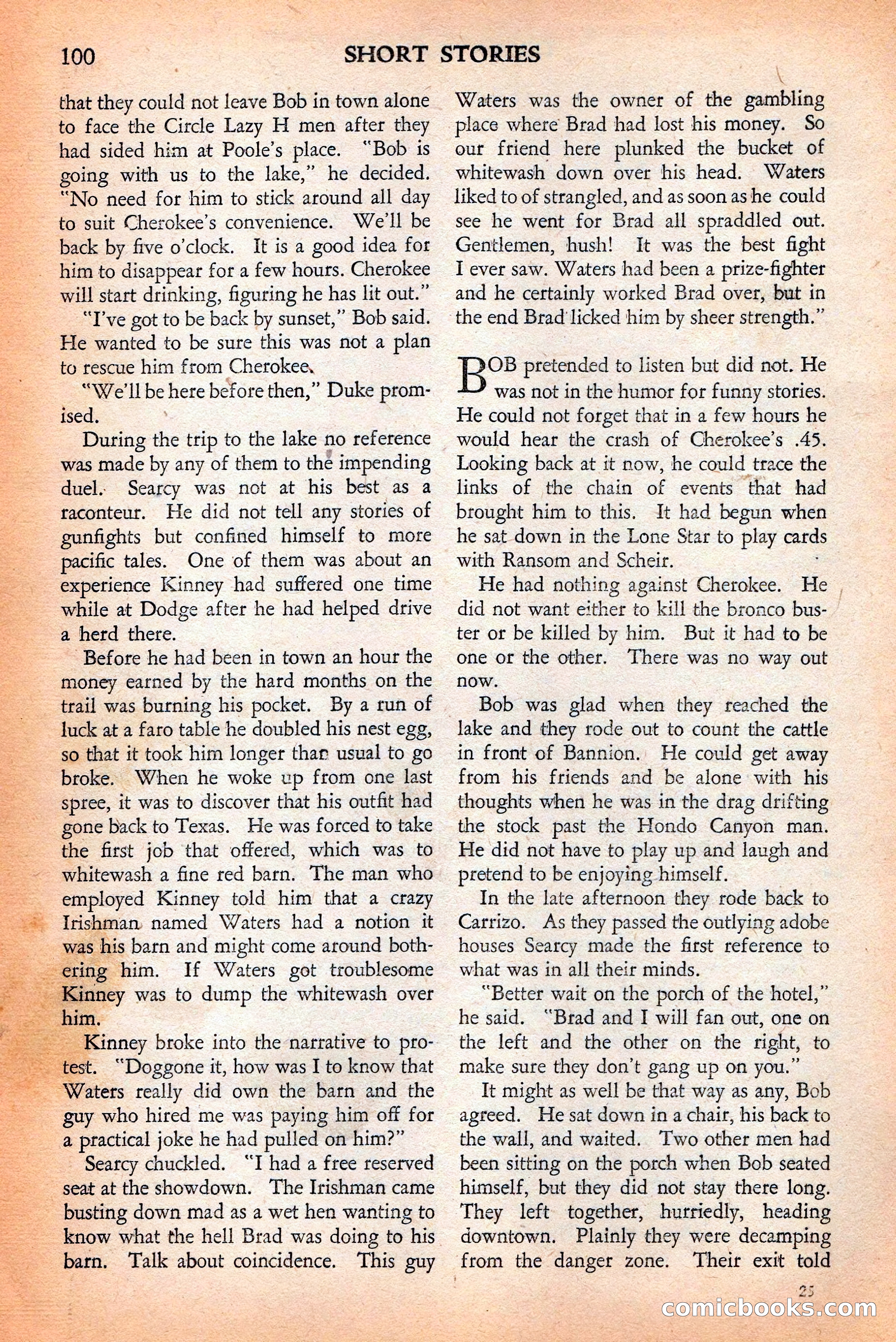 Short Stories, May 25, 1942 — page 102 of 180