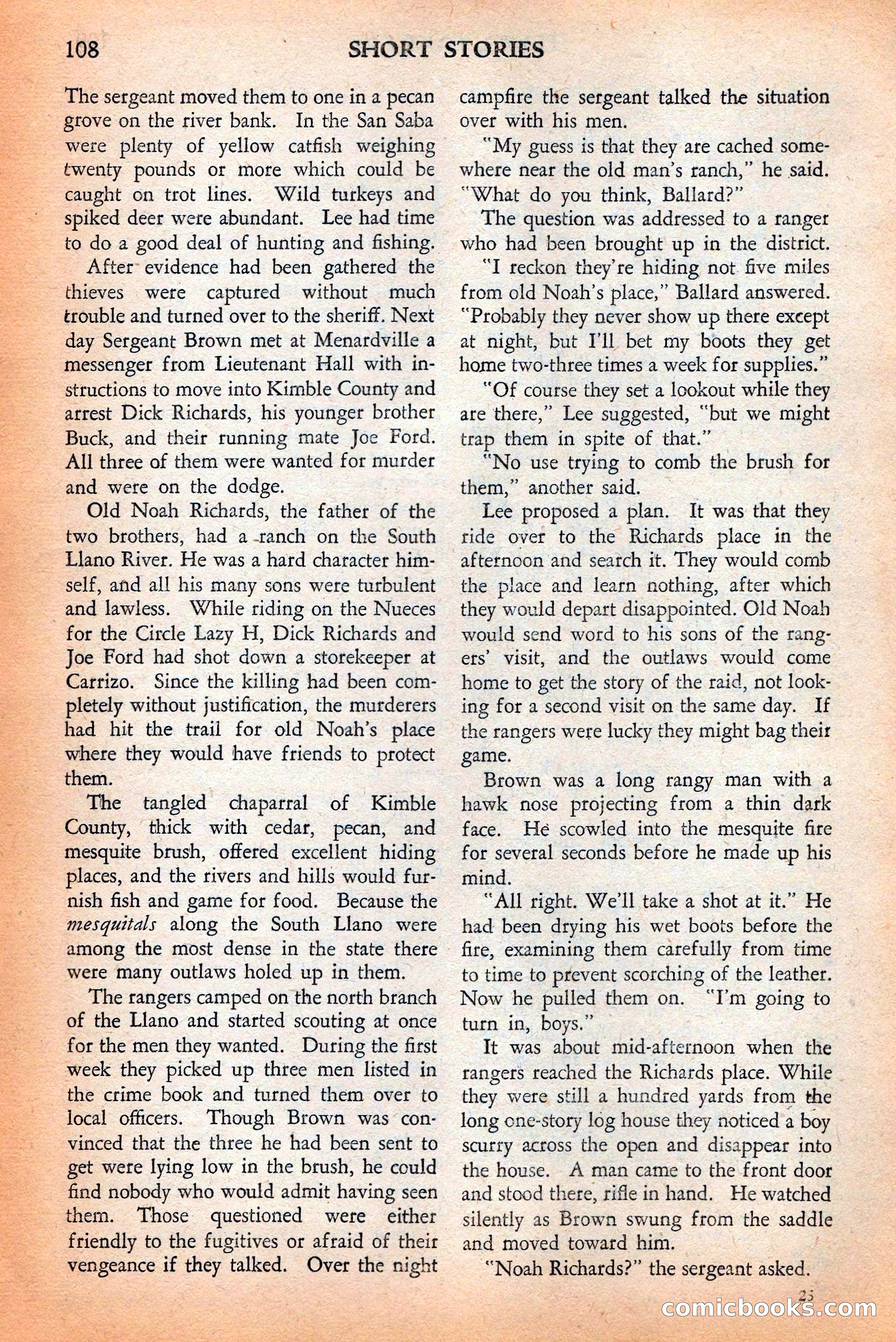 Short Stories, May 25, 1942 — page 110 of 180