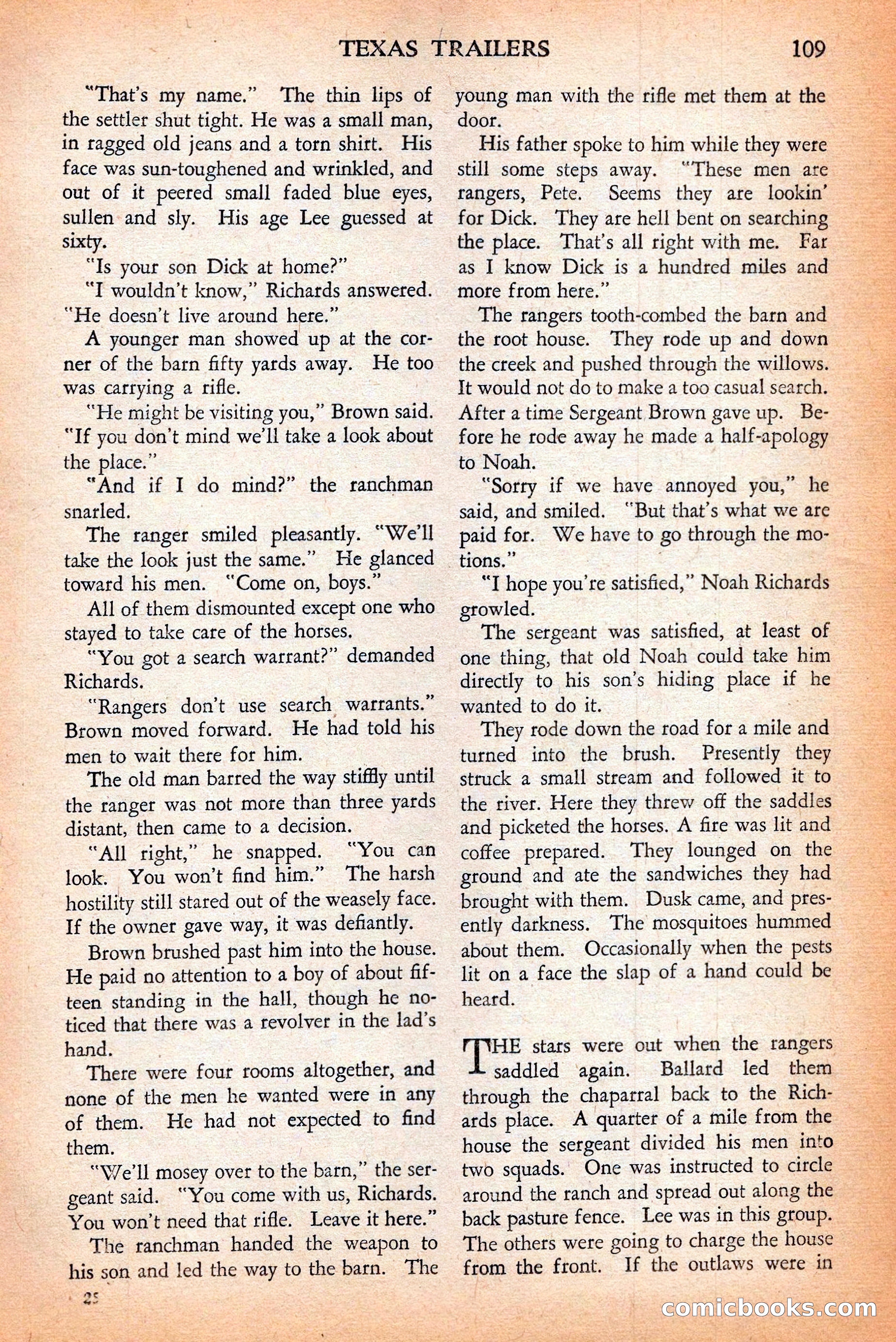 Short Stories, May 25, 1942 — page 111 of 180