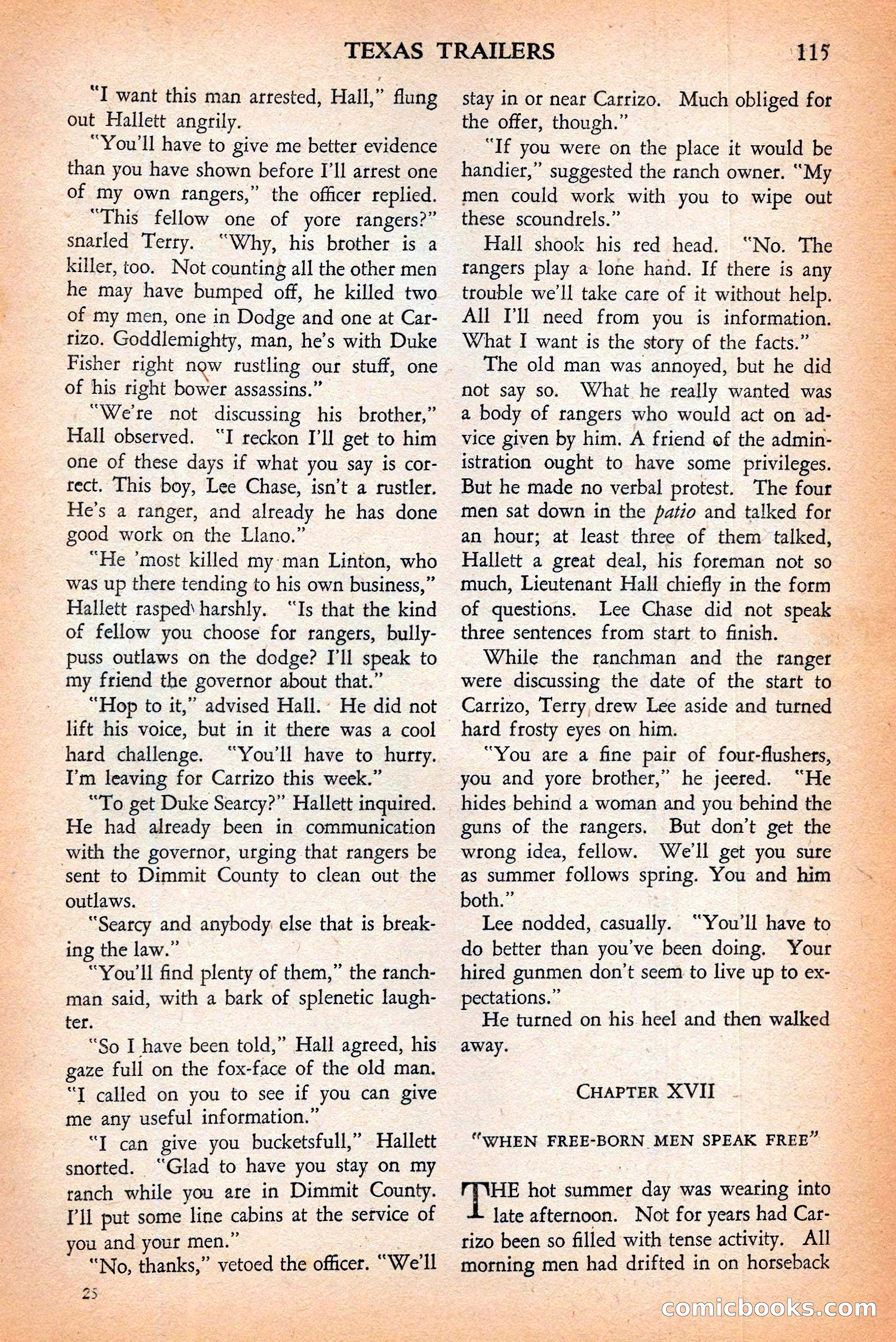 Short Stories, May 25, 1942 — page 117 of 180