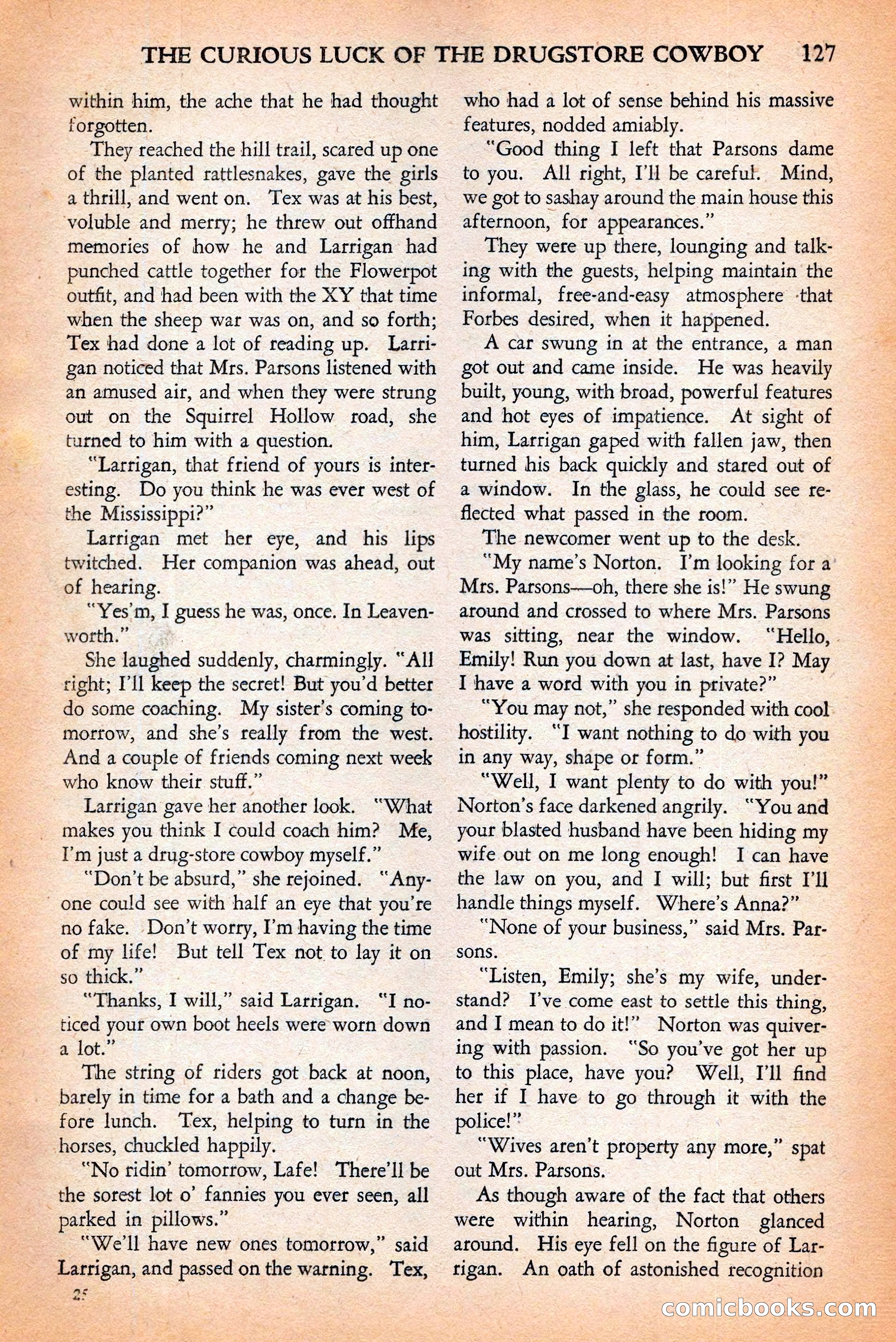 Short Stories, May 25, 1942 — page 129 of 180