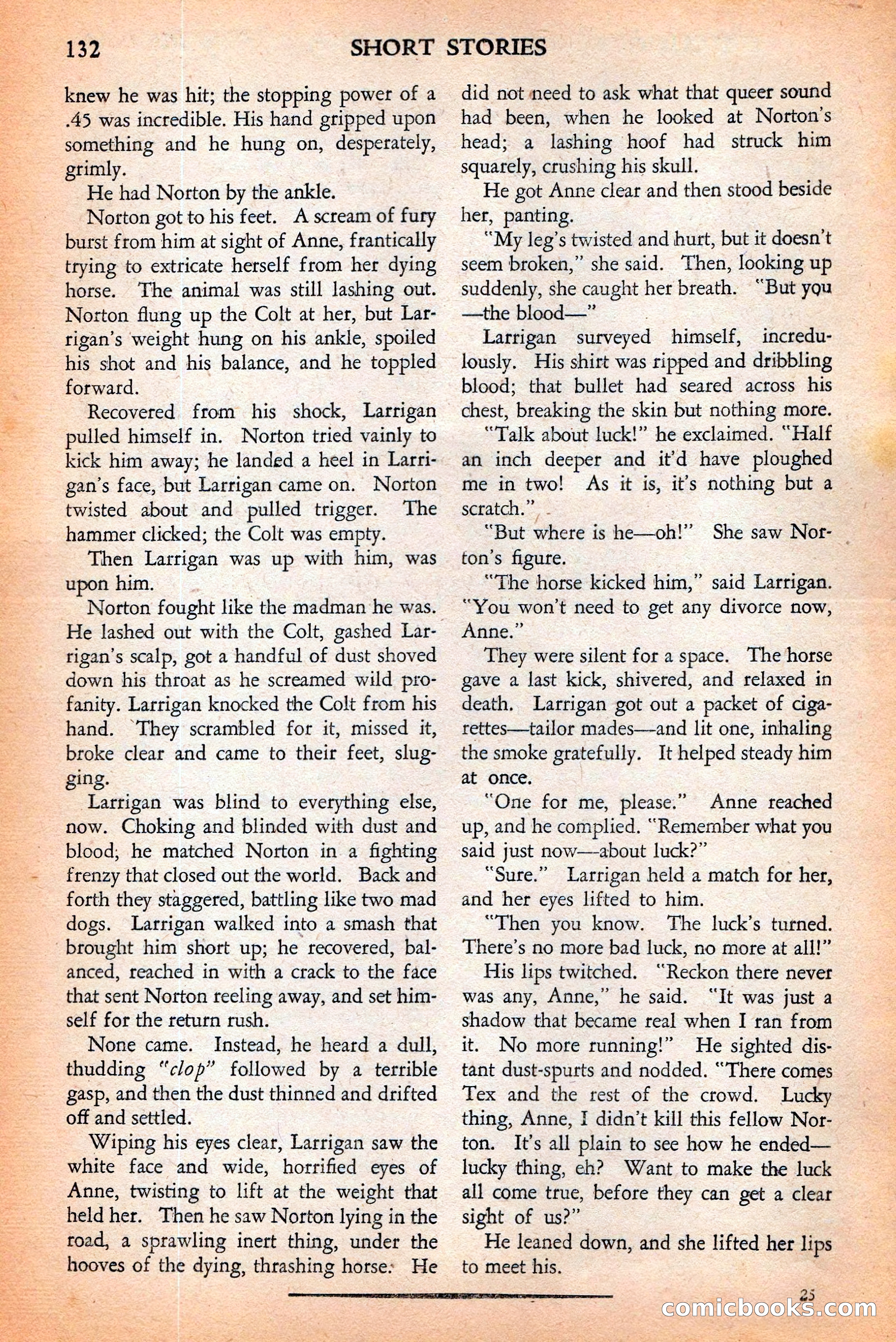 Short Stories, May 25, 1942 — page 134 of 180