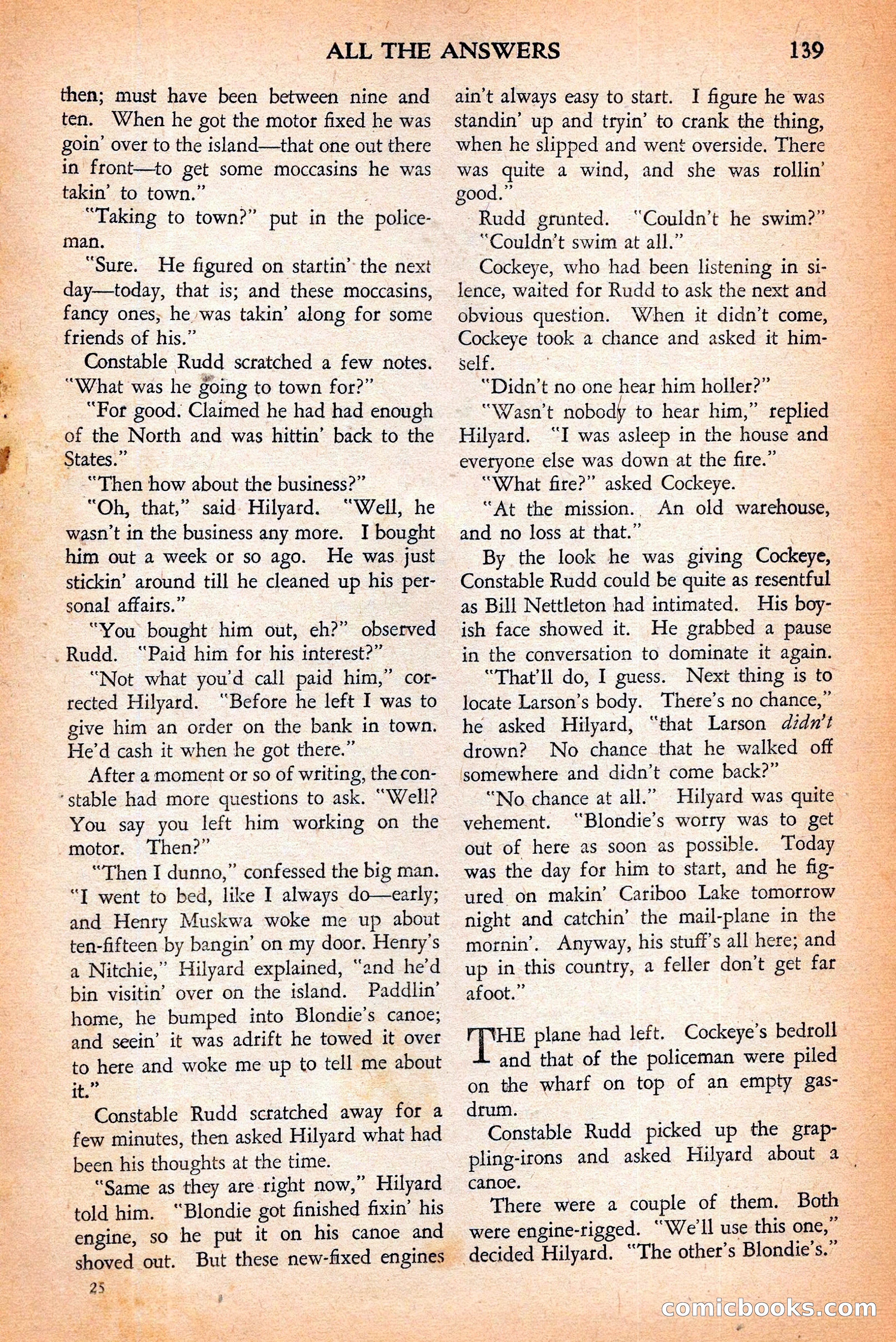 Short Stories, May 25, 1942 — page 141 of 180