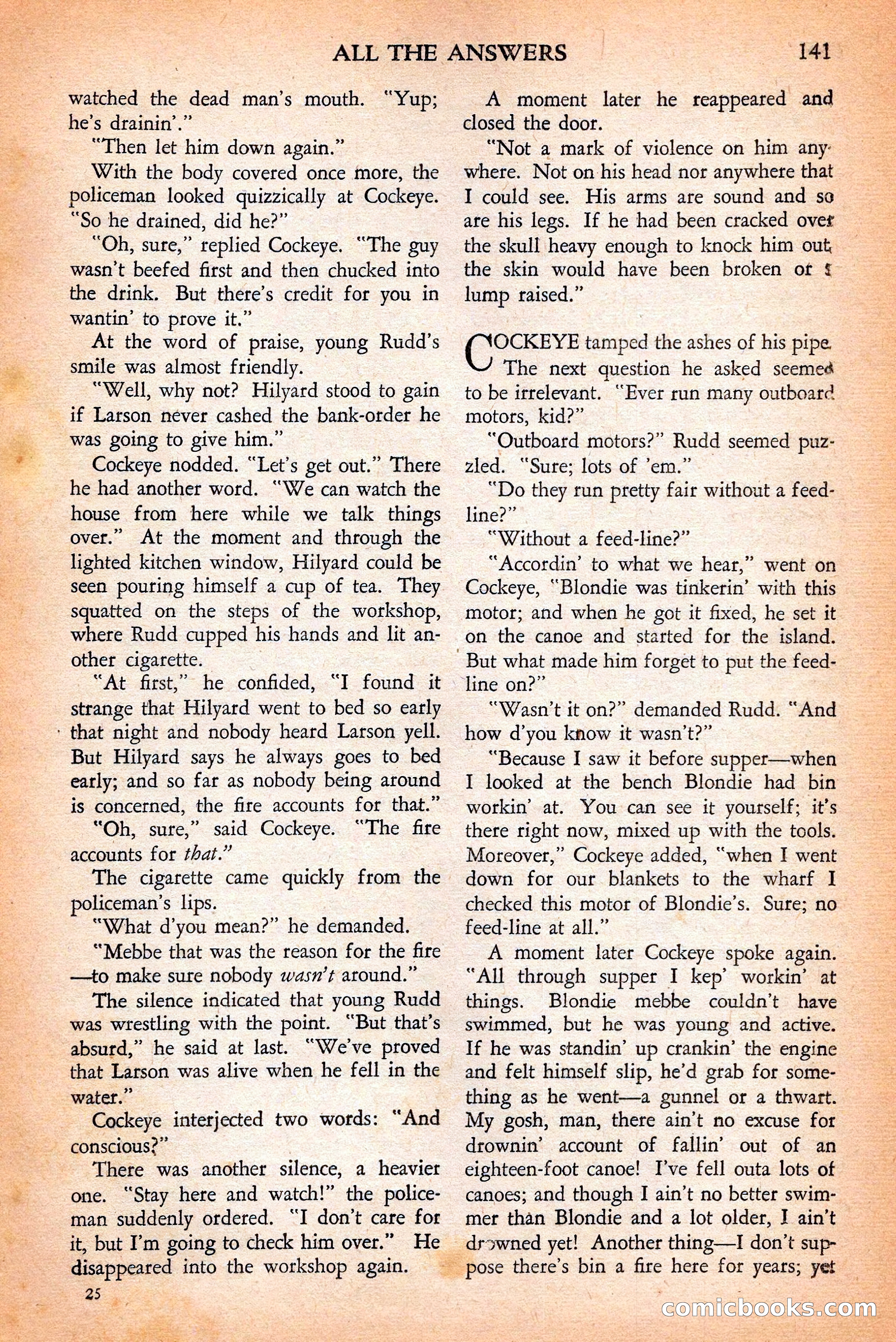 Short Stories, May 25, 1942 — page 143 of 180