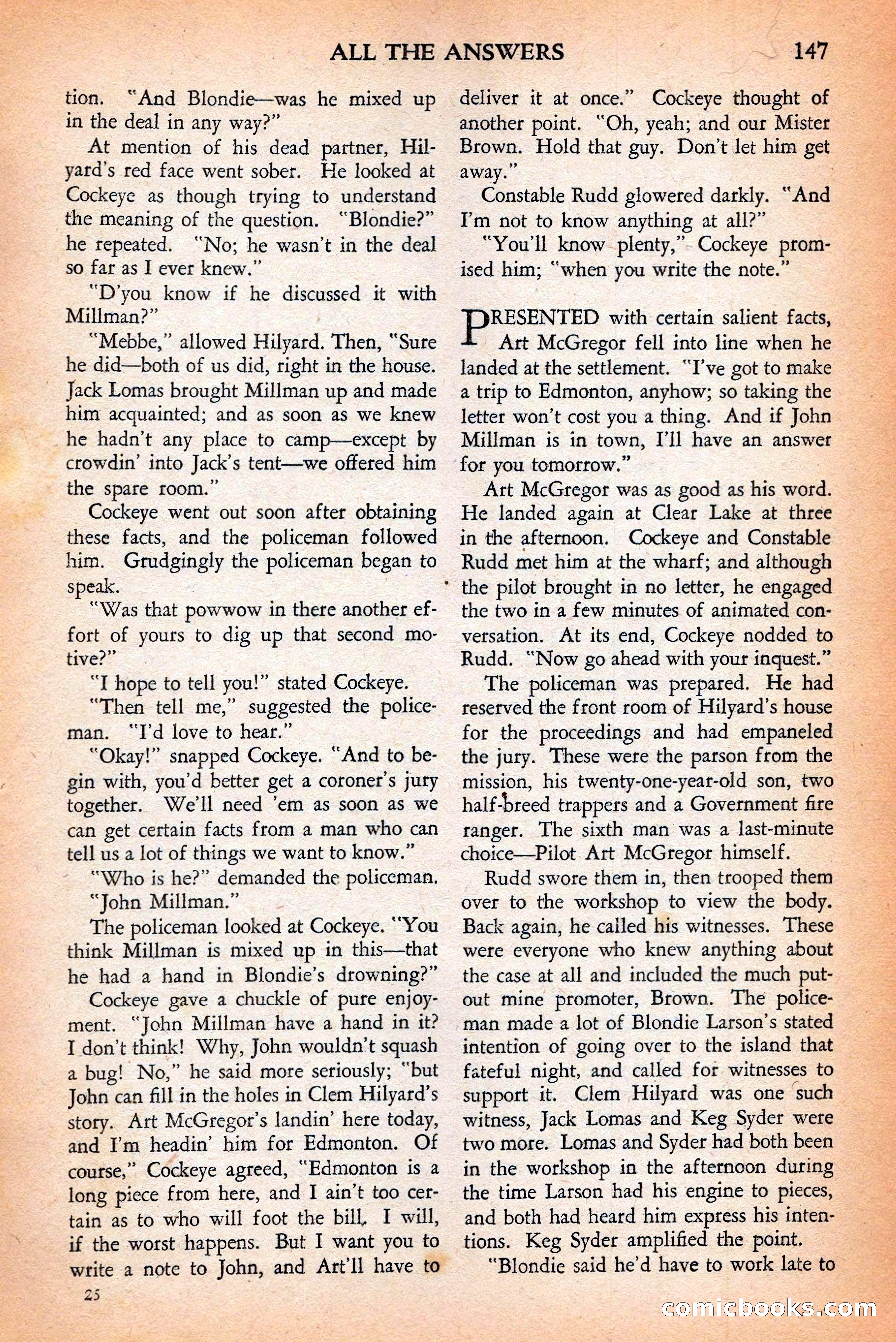 Short Stories, May 25, 1942 — page 149 of 180