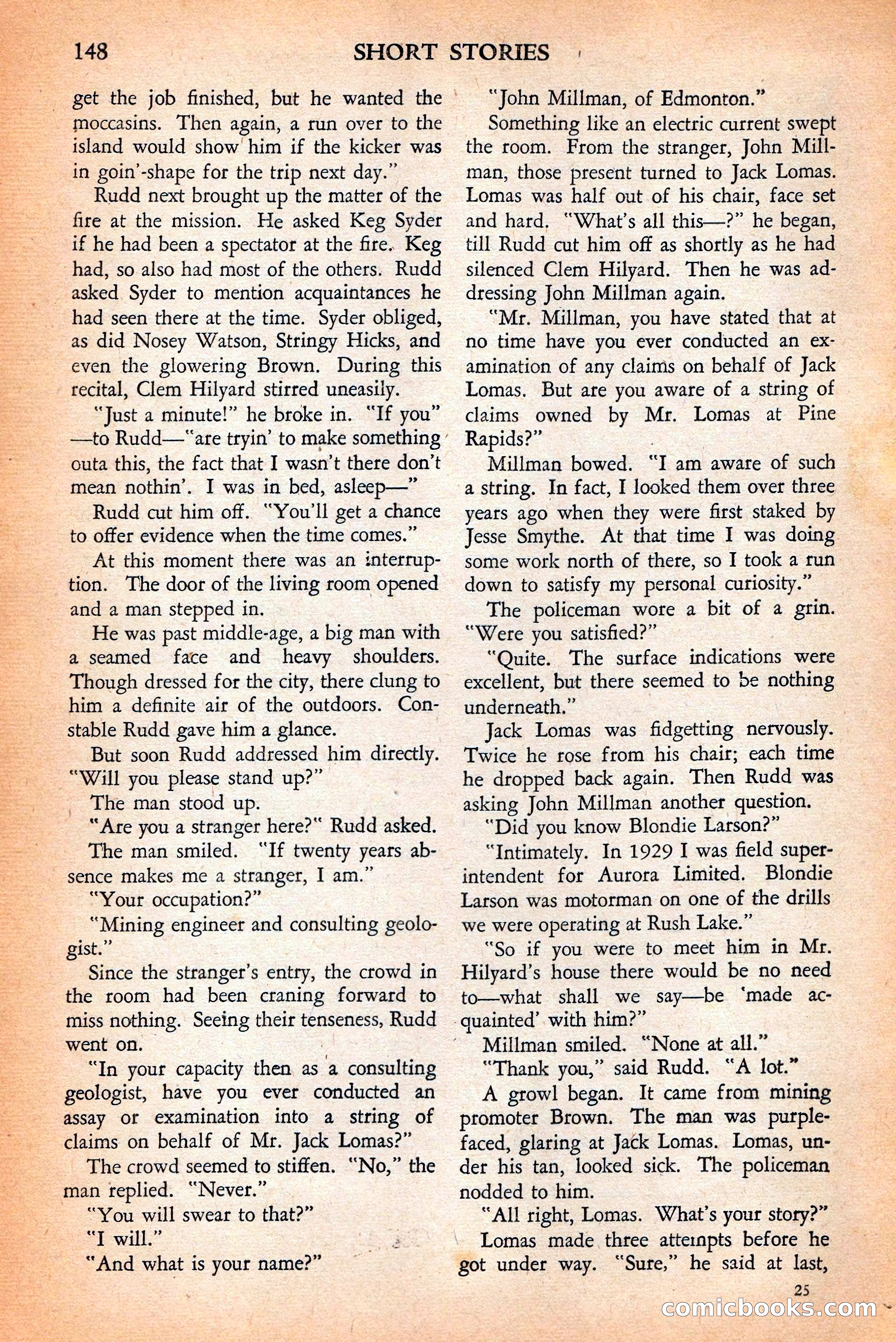 Short Stories, May 25, 1942 — page 150 of 180