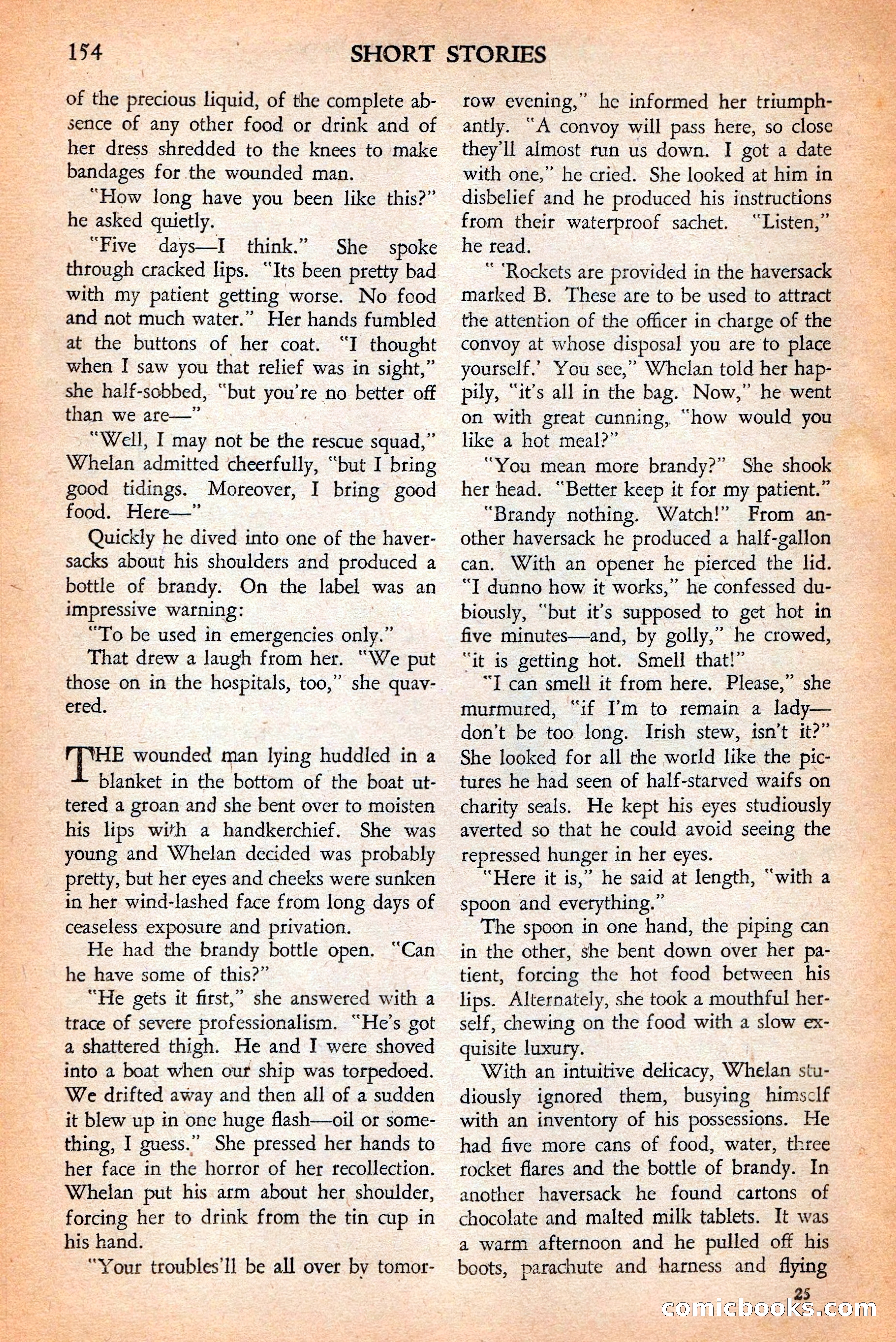 Short Stories, May 25, 1942 — page 156 of 180