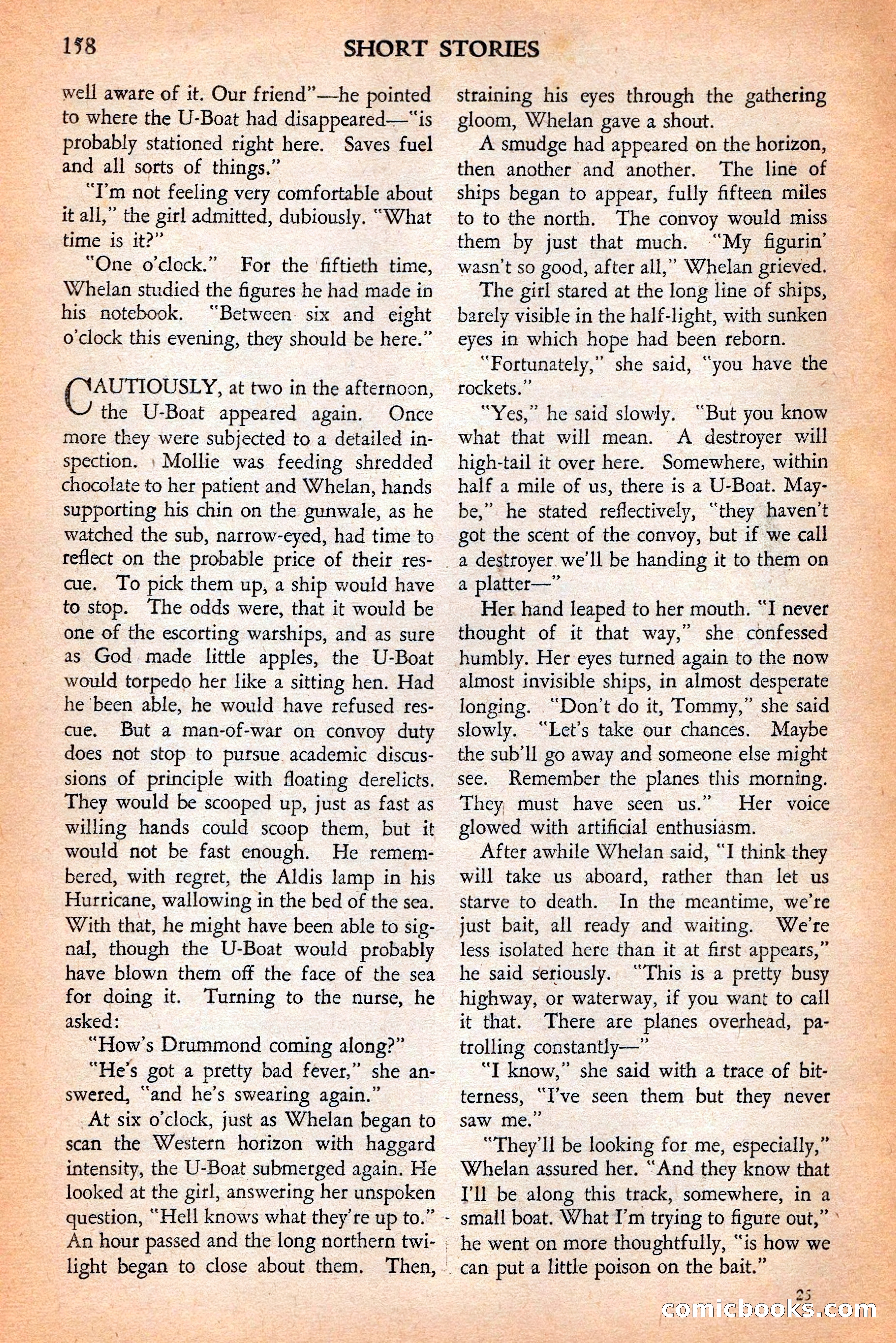 Short Stories, May 25, 1942 — page 160 of 180