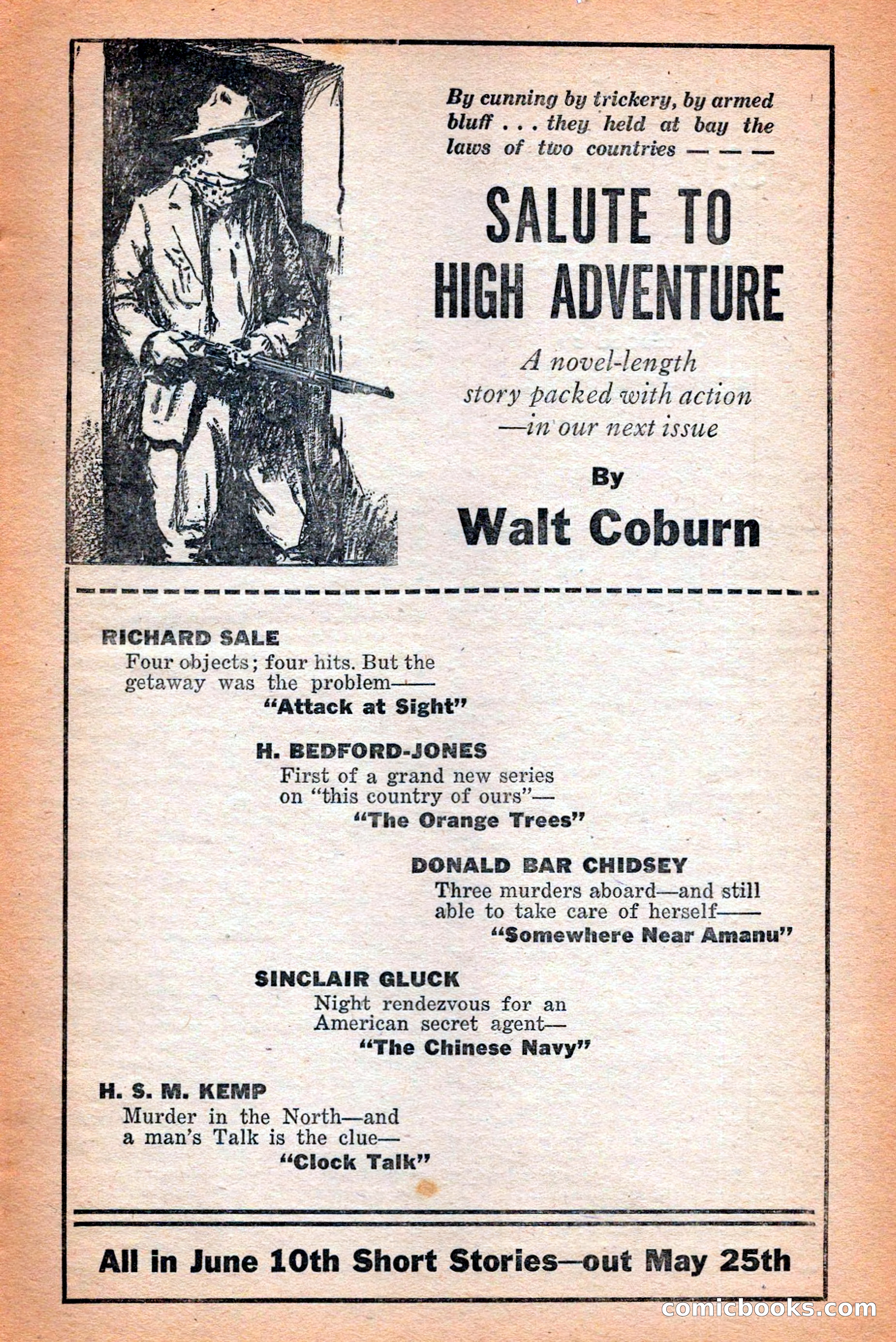 Short Stories, May 25, 1942 — page 167 of 180