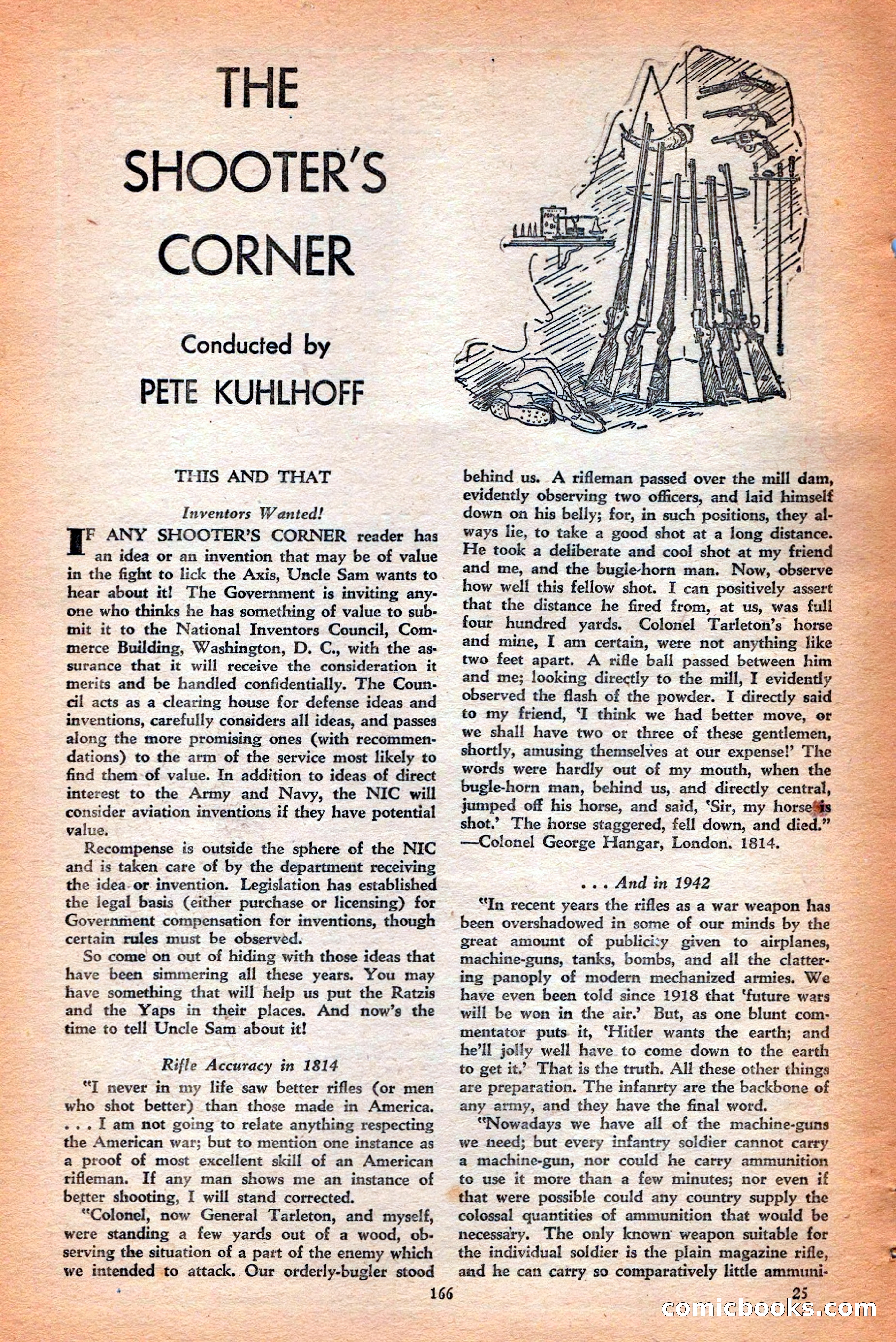 Short Stories, May 25, 1942 — page 168 of 180