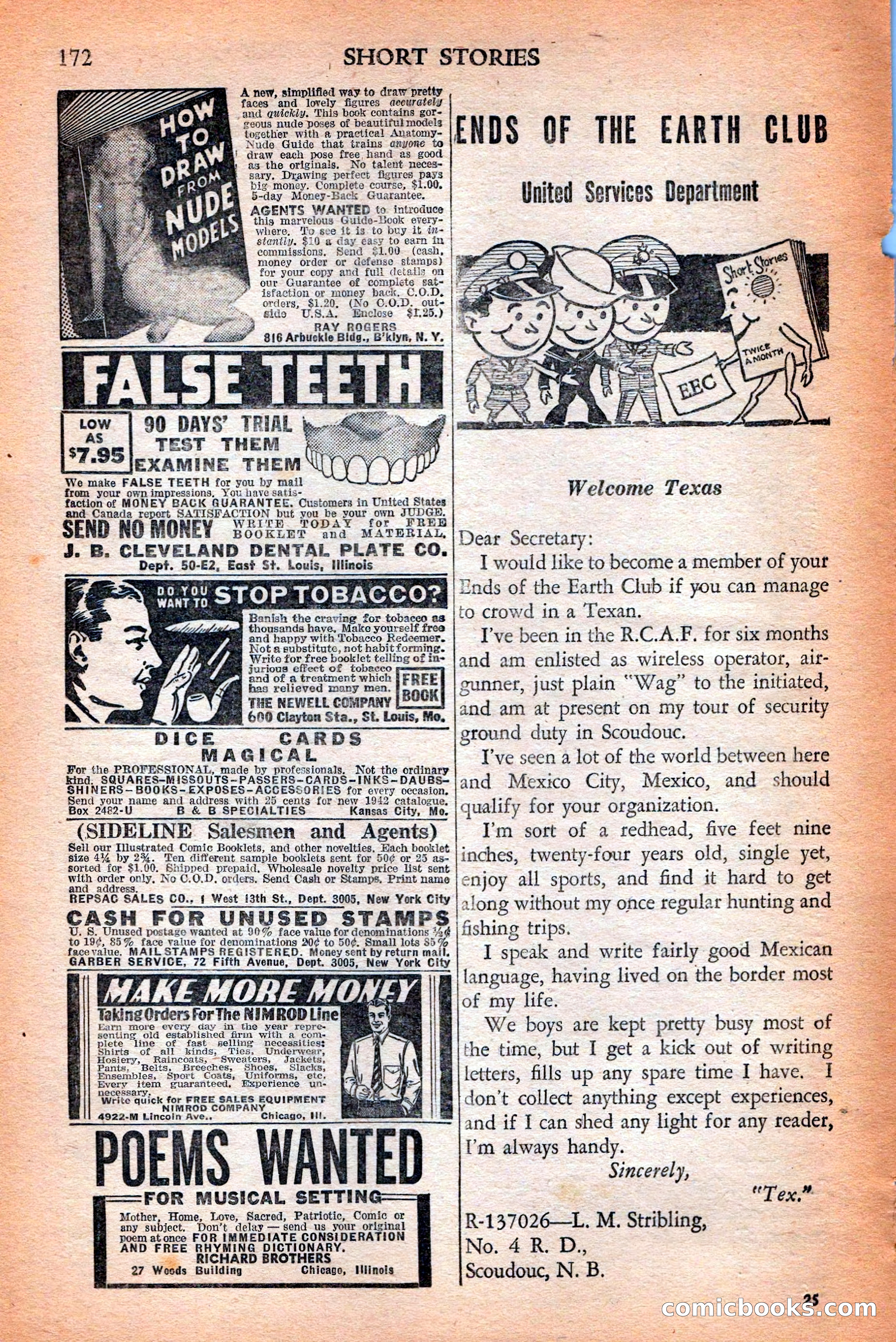 Short Stories, May 25, 1942 — page 174 of 180