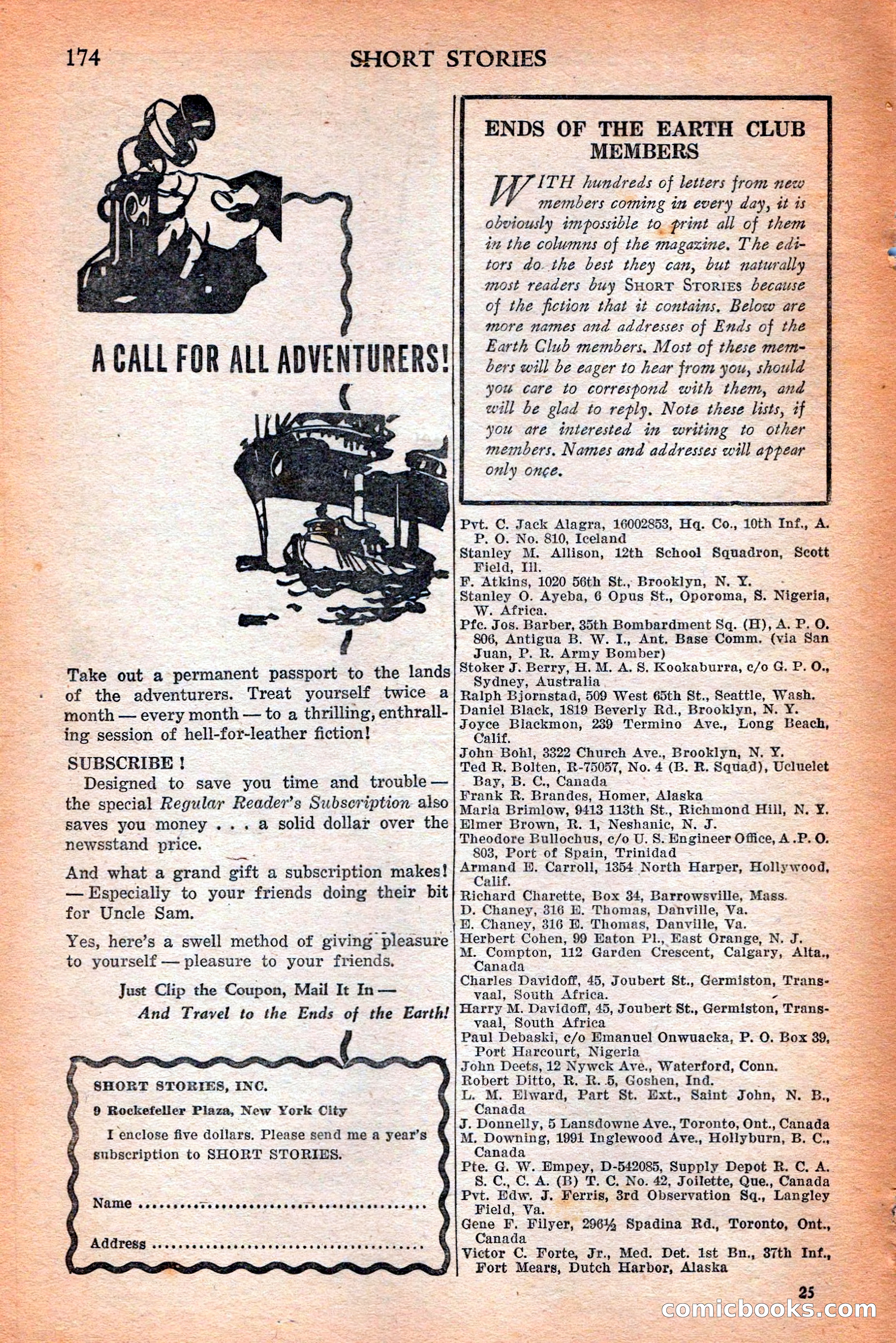 Short Stories, May 25, 1942 — page 176 of 180