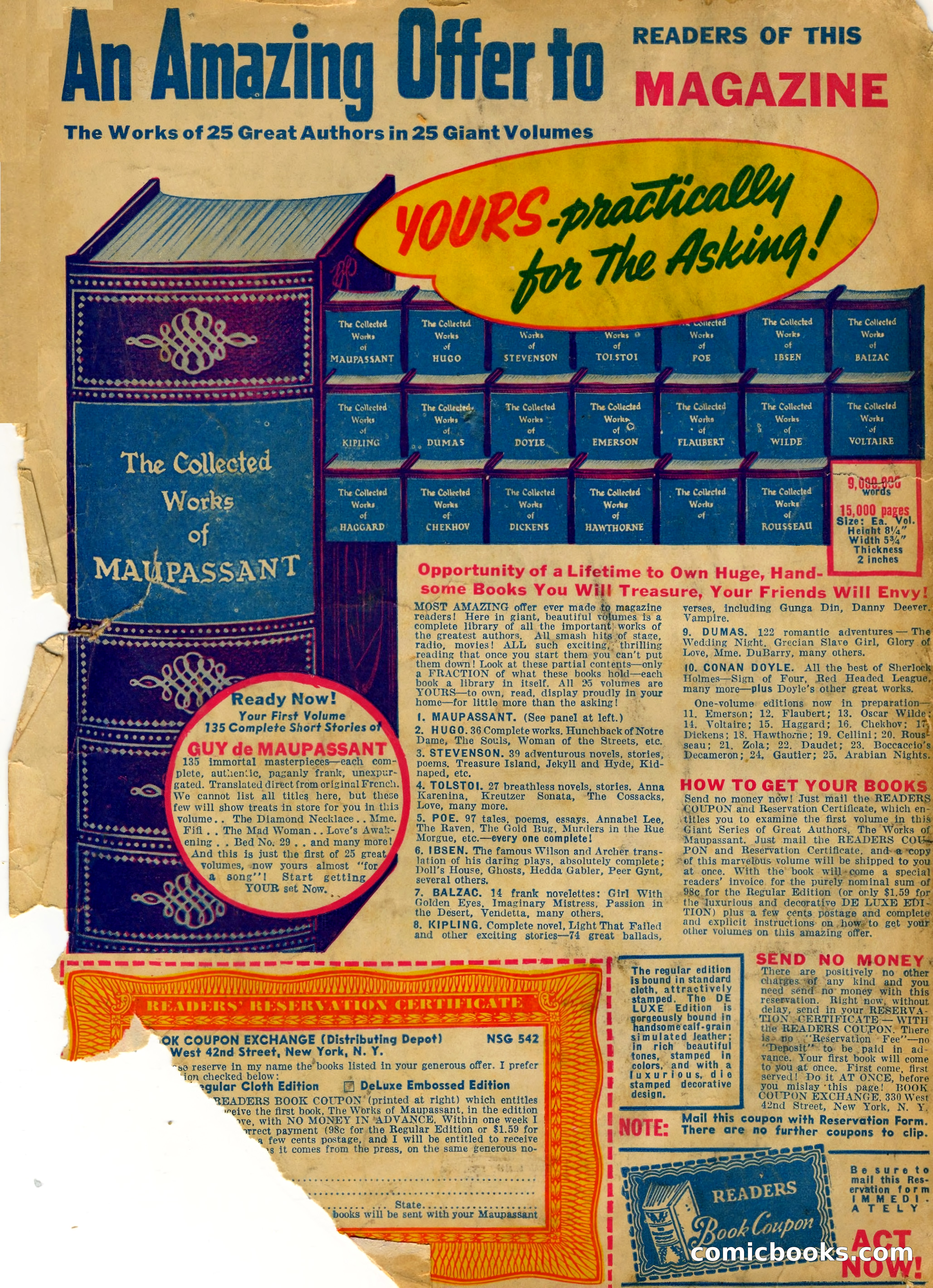 Short Stories, May 25, 1942 — page 180 of 180
