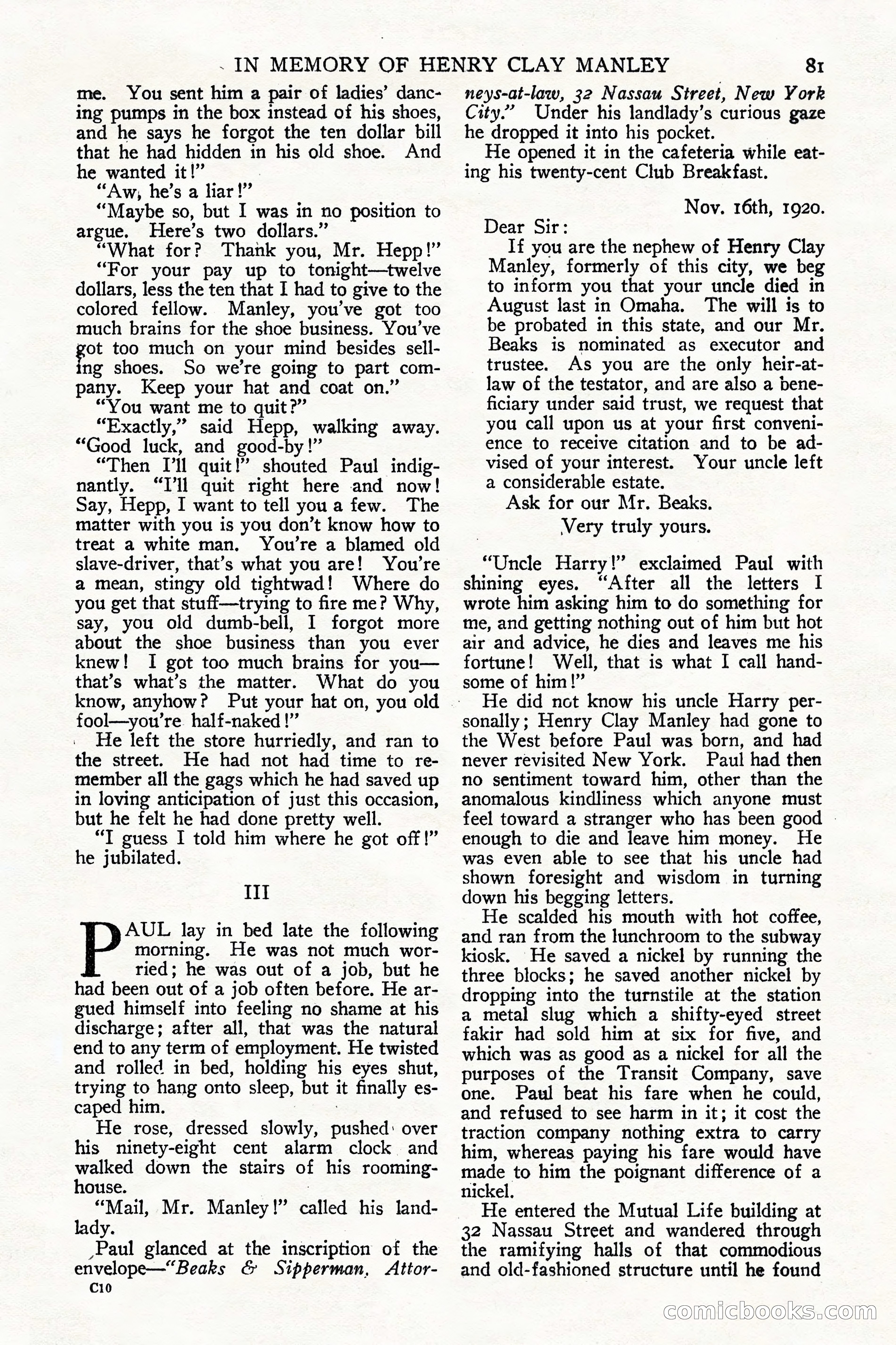 Short Stories, Early October 1923 — page 83 of 180