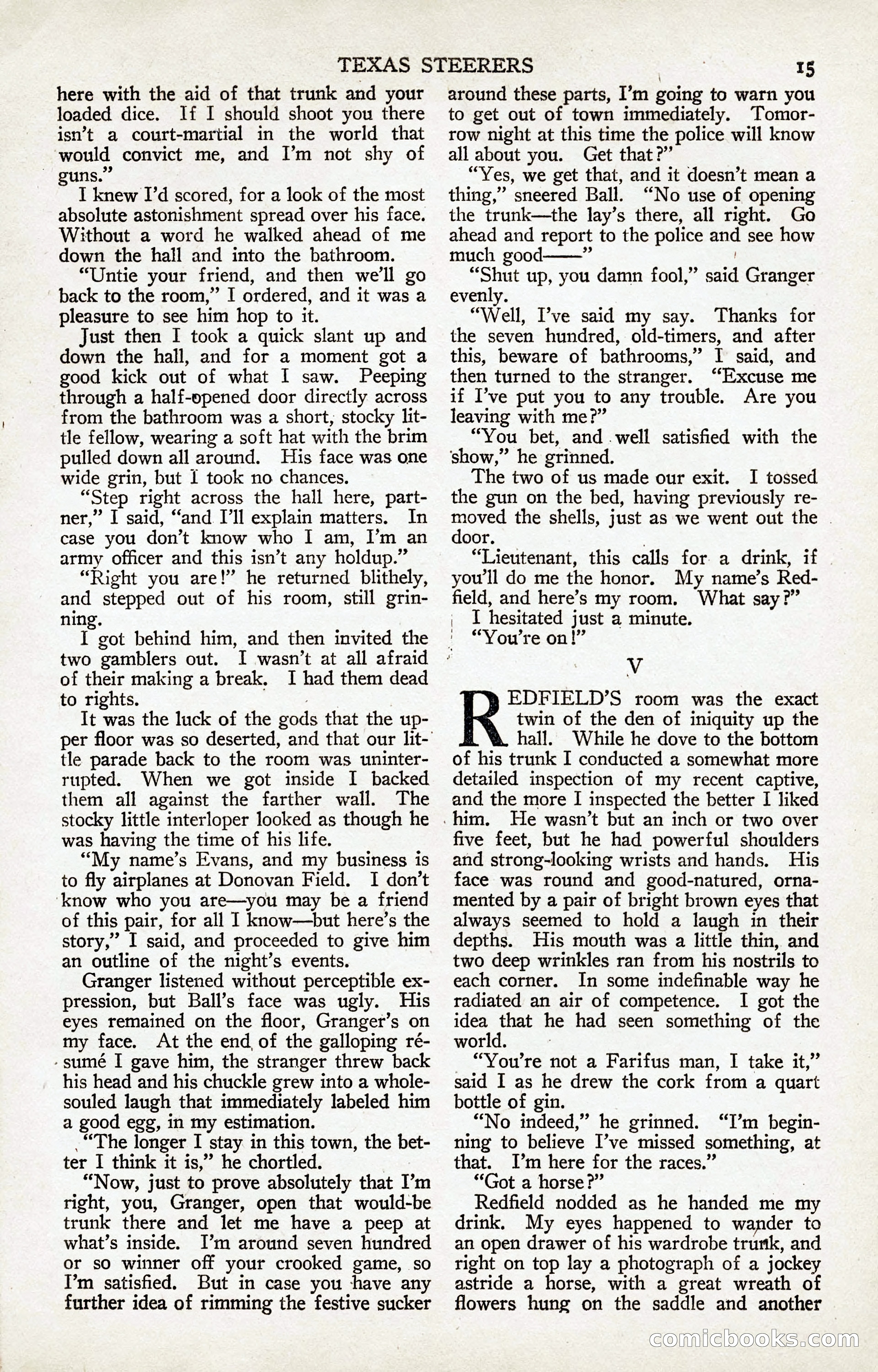 Short Stories, January 25, 1923 — page 21 of 184