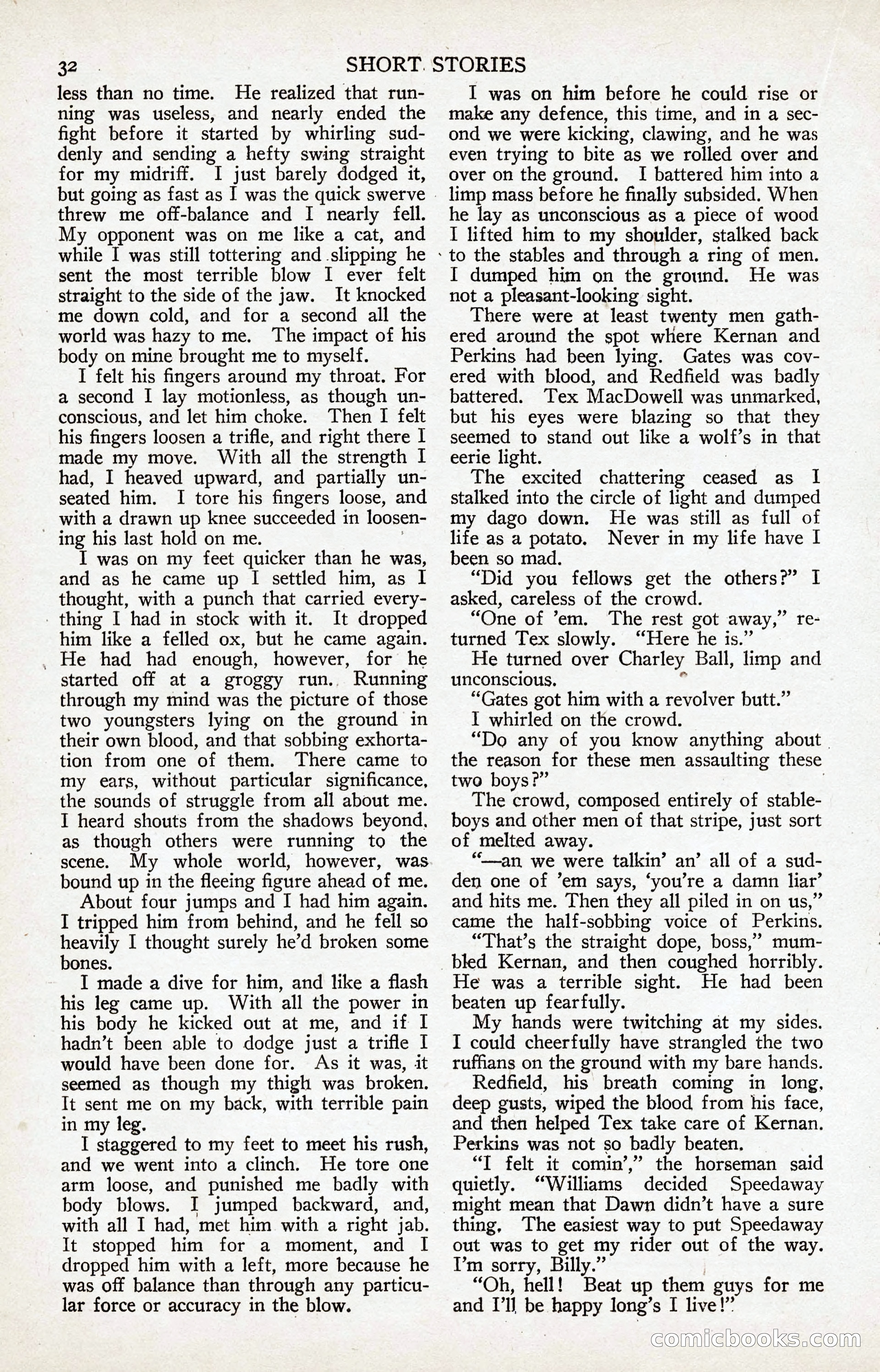 Short Stories, January 25, 1923 — page 38 of 184