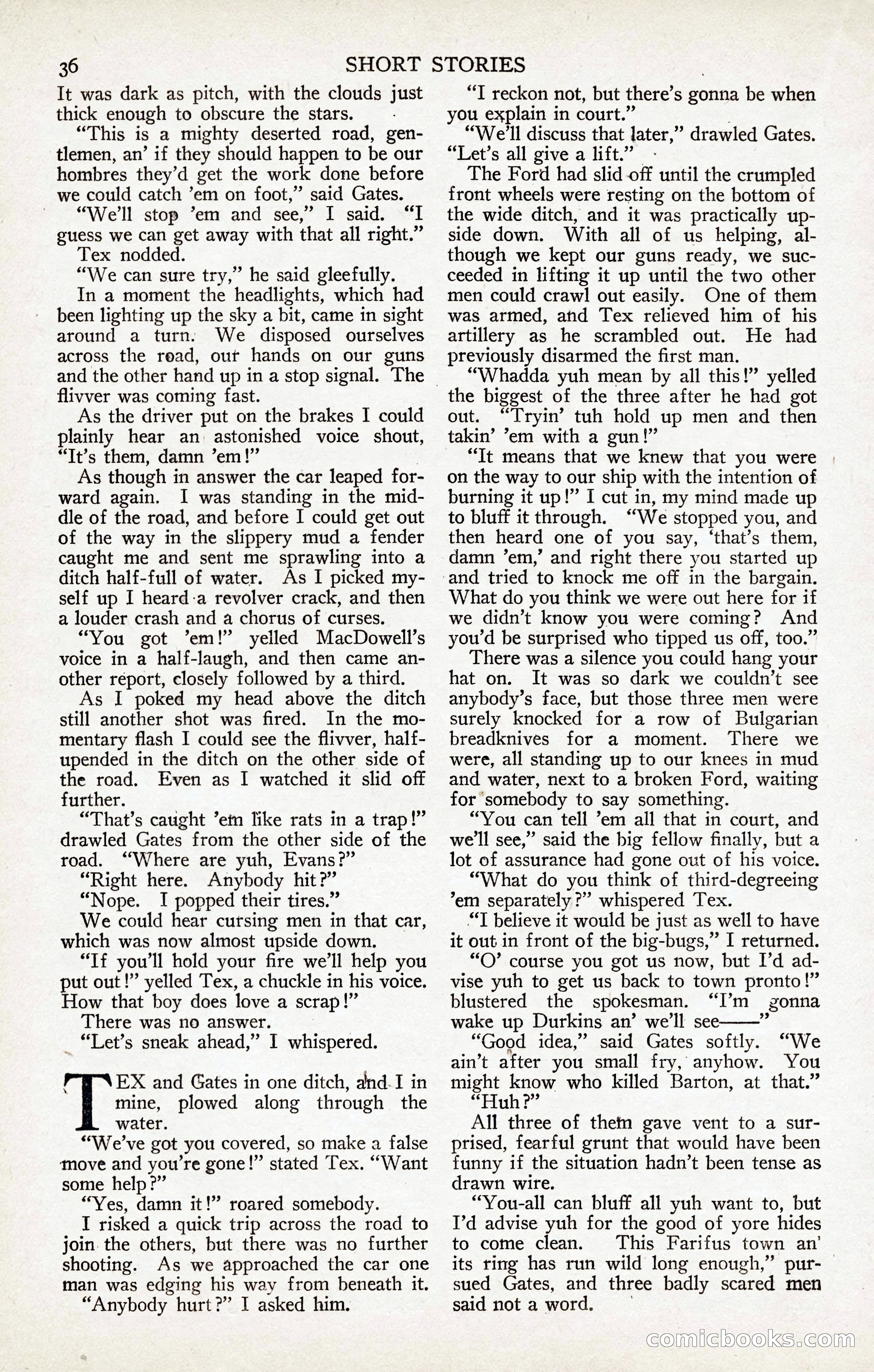 Short Stories, January 25, 1923 — page 42 of 184