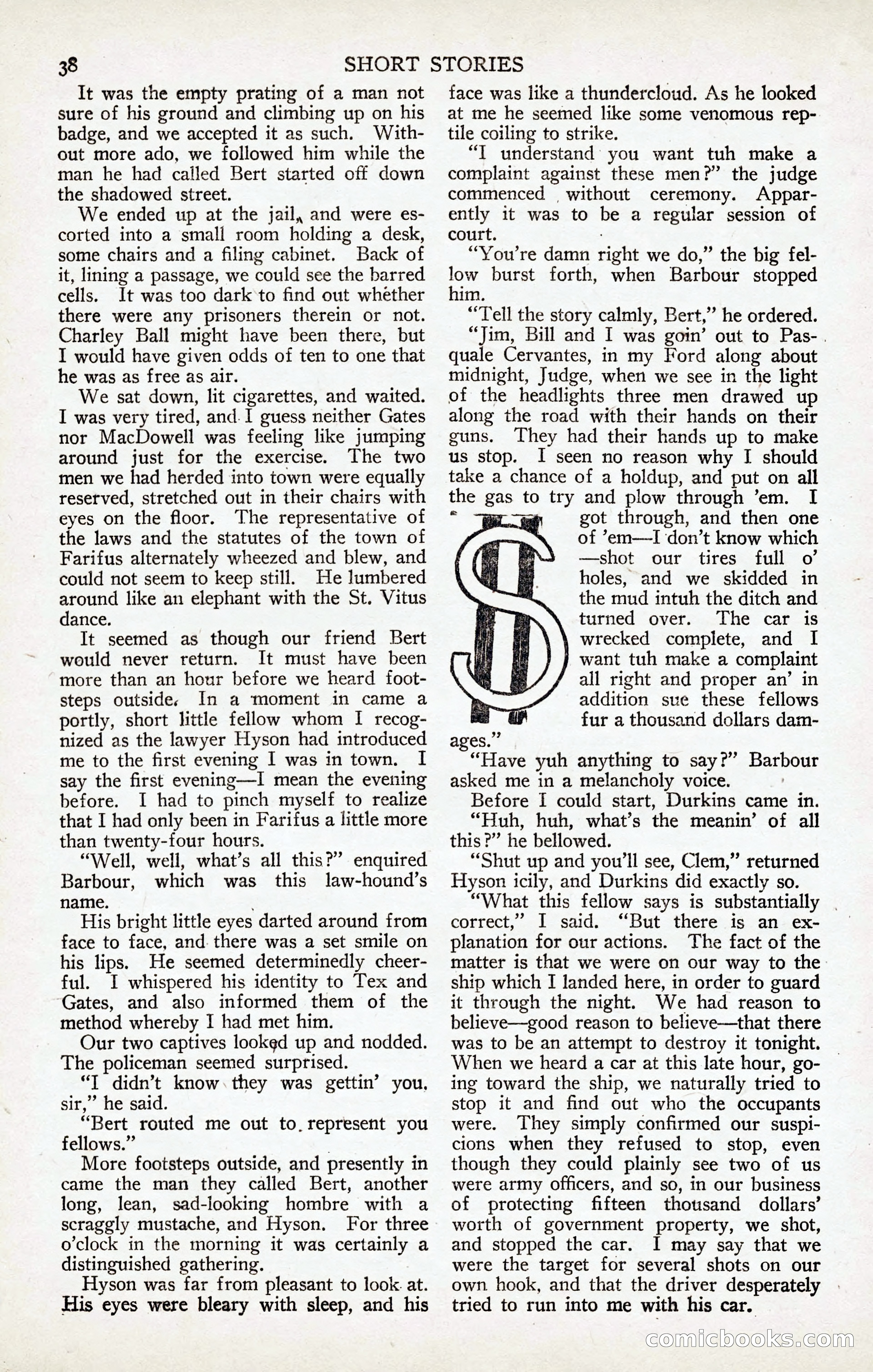 Short Stories, January 25, 1923 — page 44 of 184
