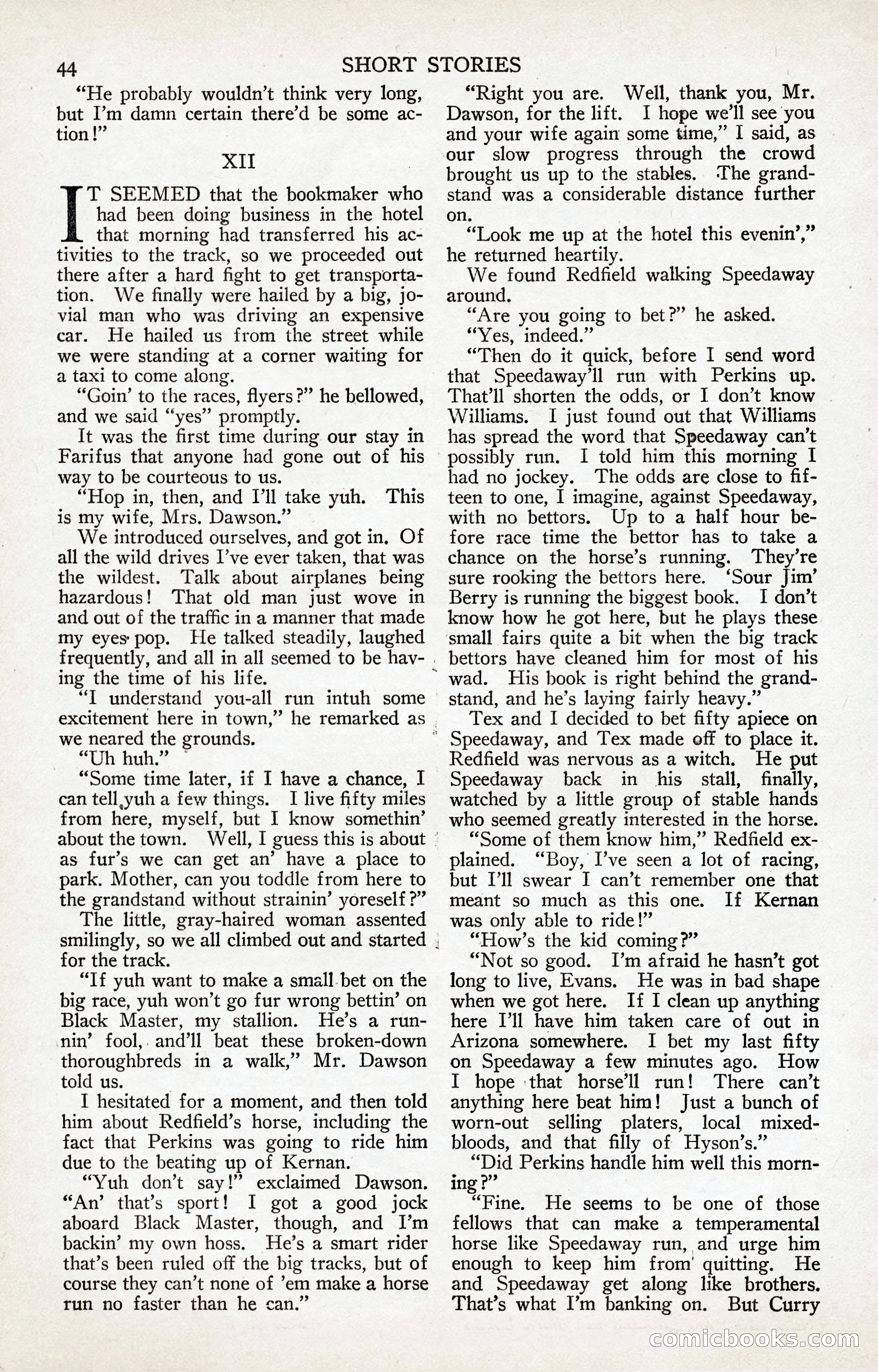 Short Stories, January 25, 1923 — page 50 of 184