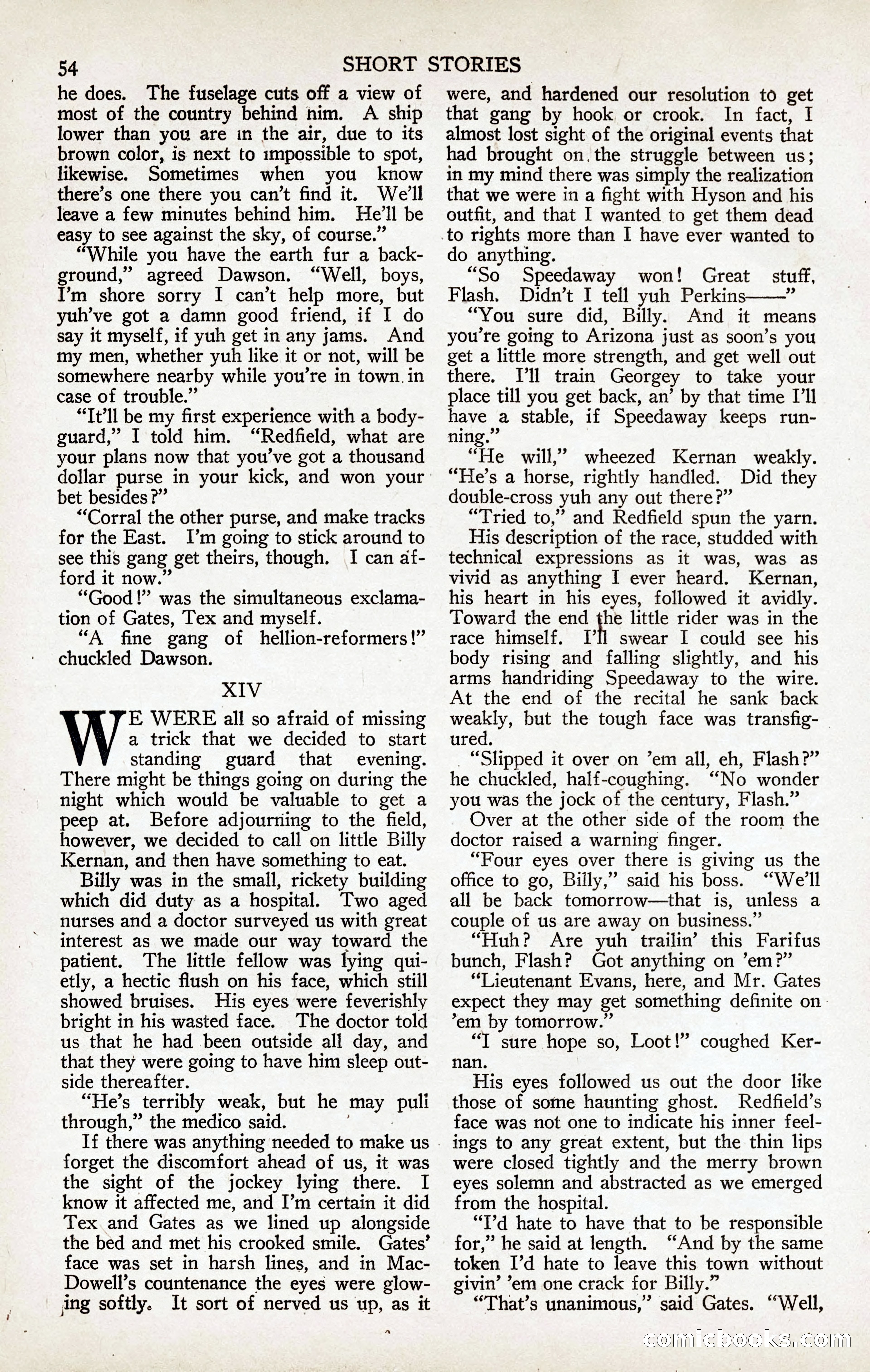 Short Stories, January 25, 1923 — page 60 of 184