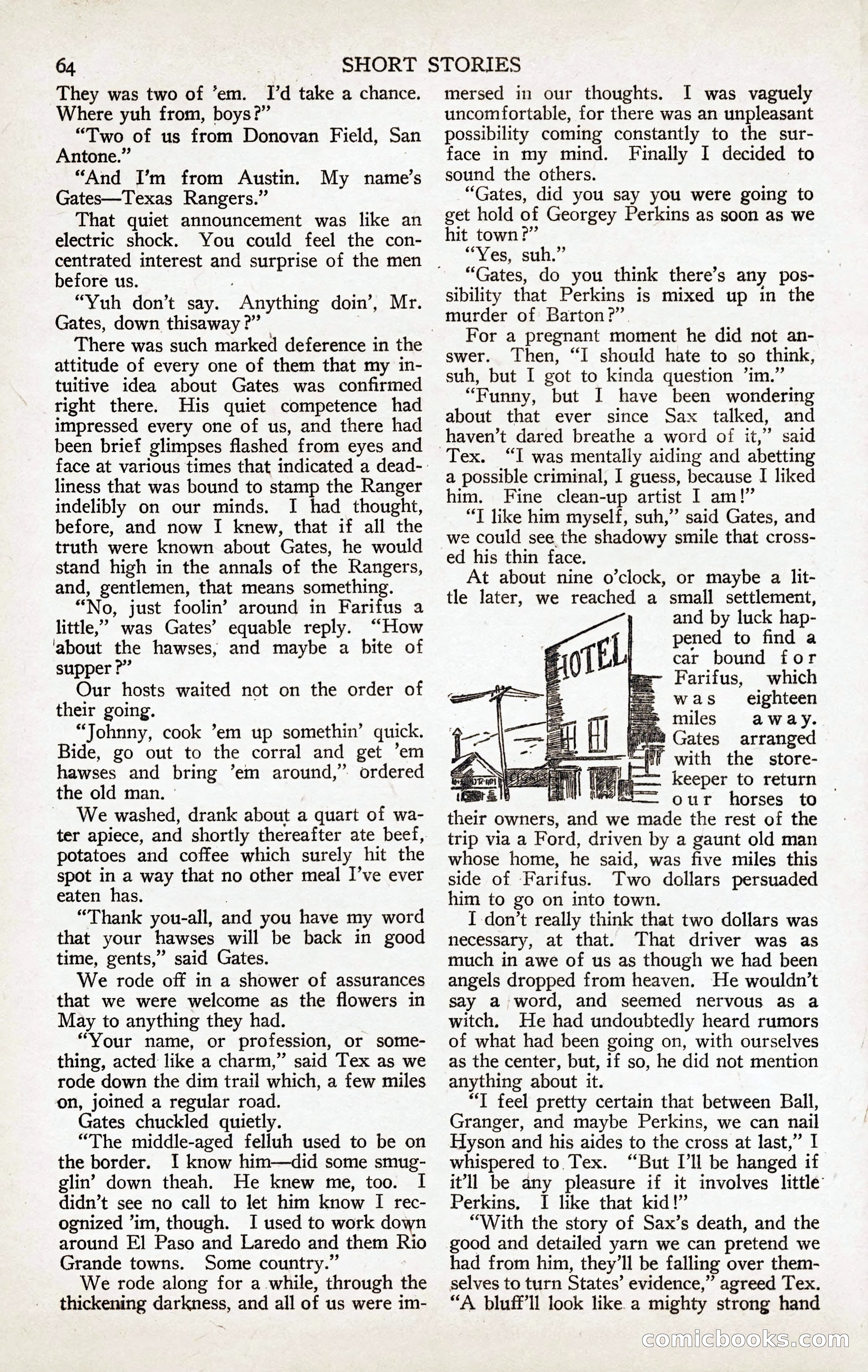 Short Stories, January 25, 1923 — page 70 of 184