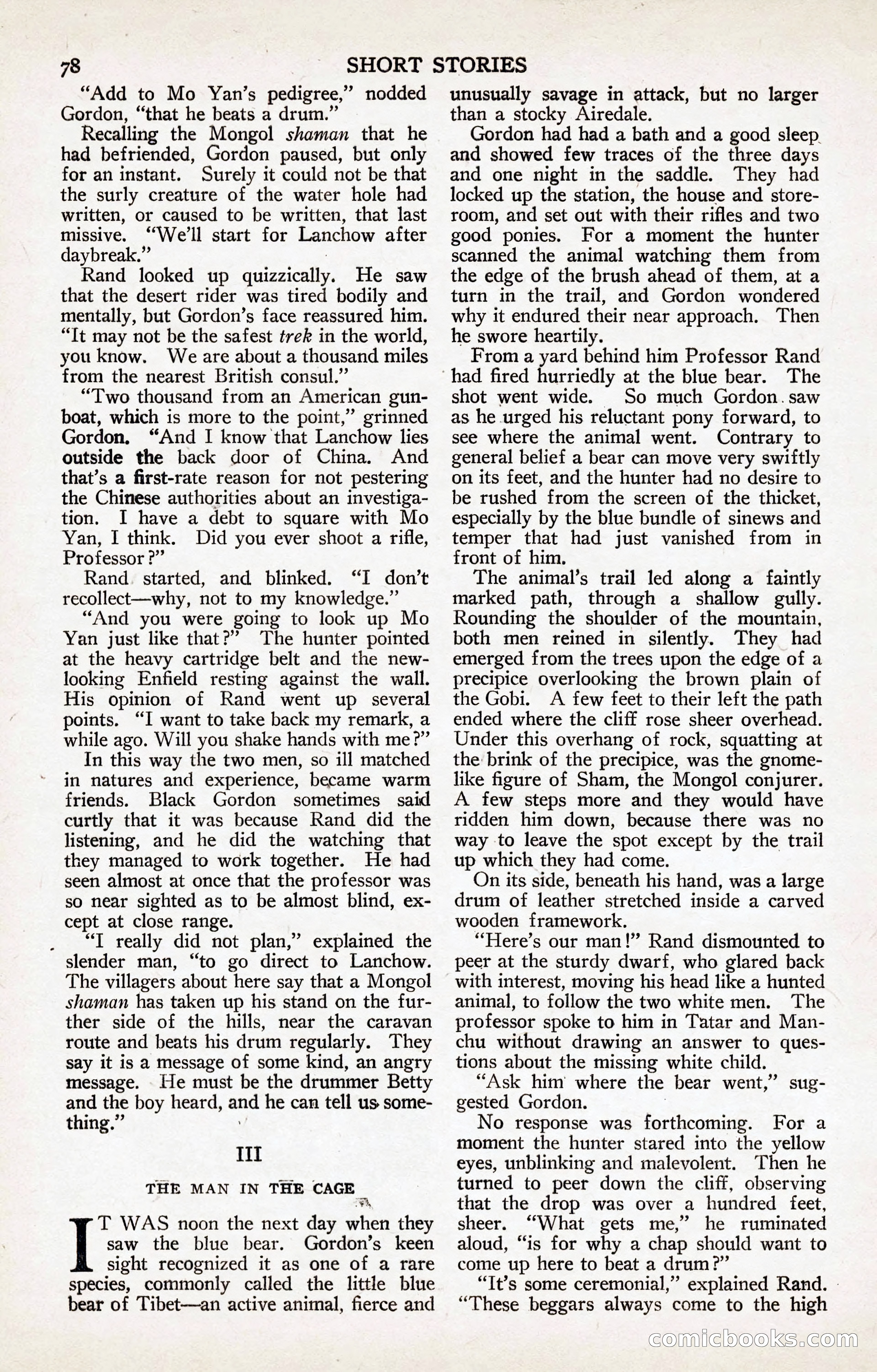 Short Stories, January 25, 1923 — page 84 of 184