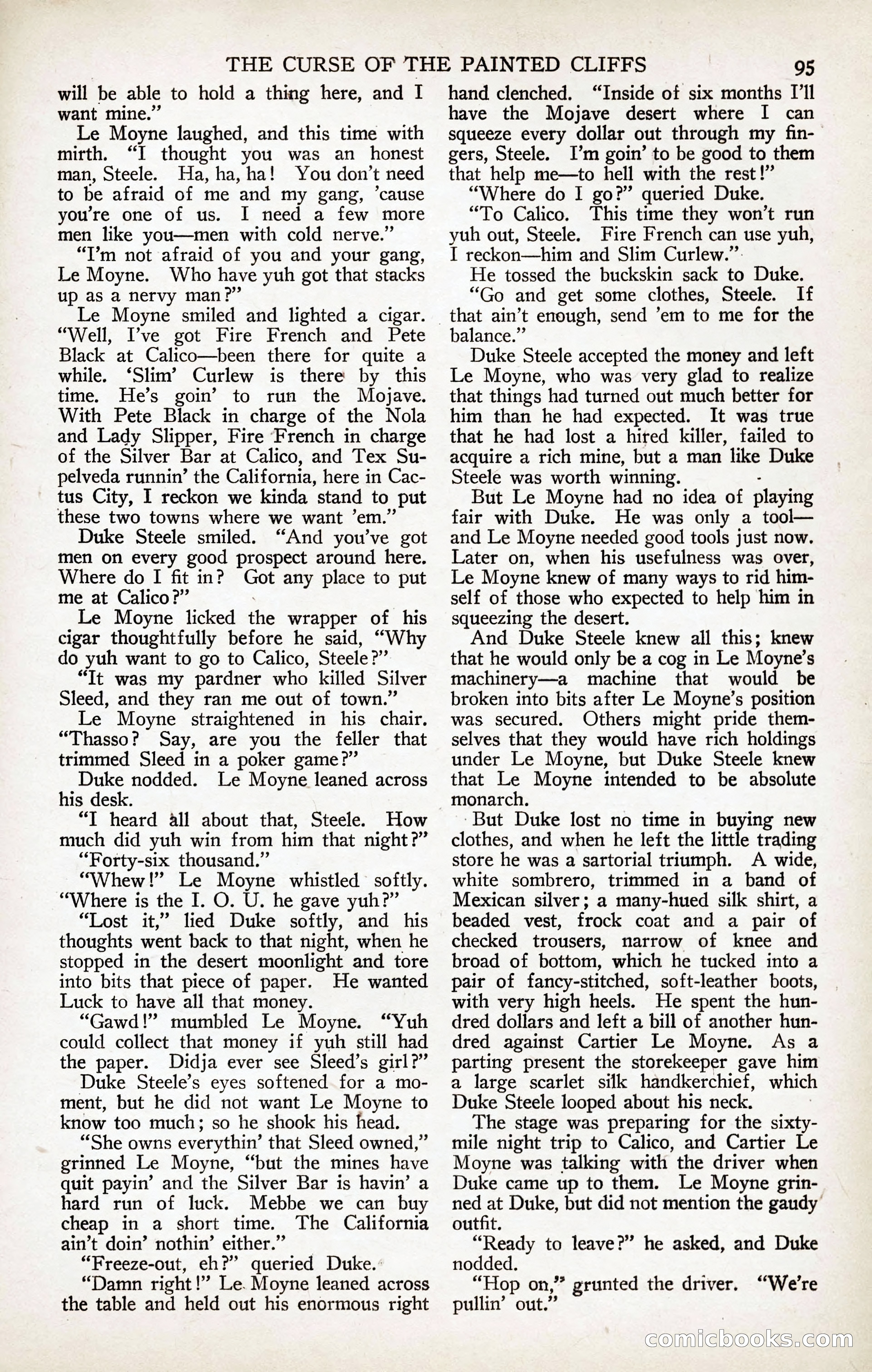 Short Stories, January 25, 1923 — page 101 of 184