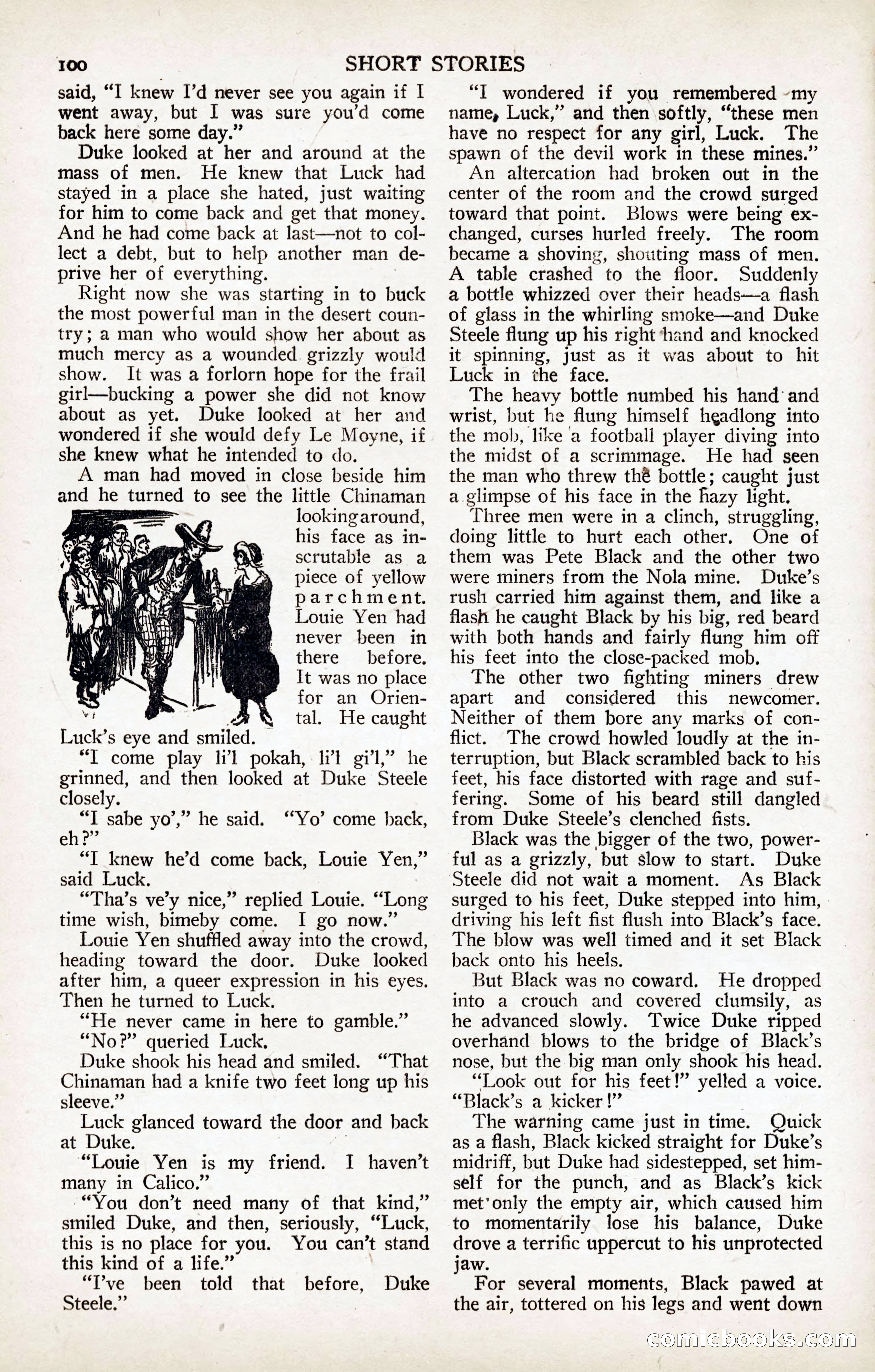 Short Stories, January 25, 1923 — page 106 of 184