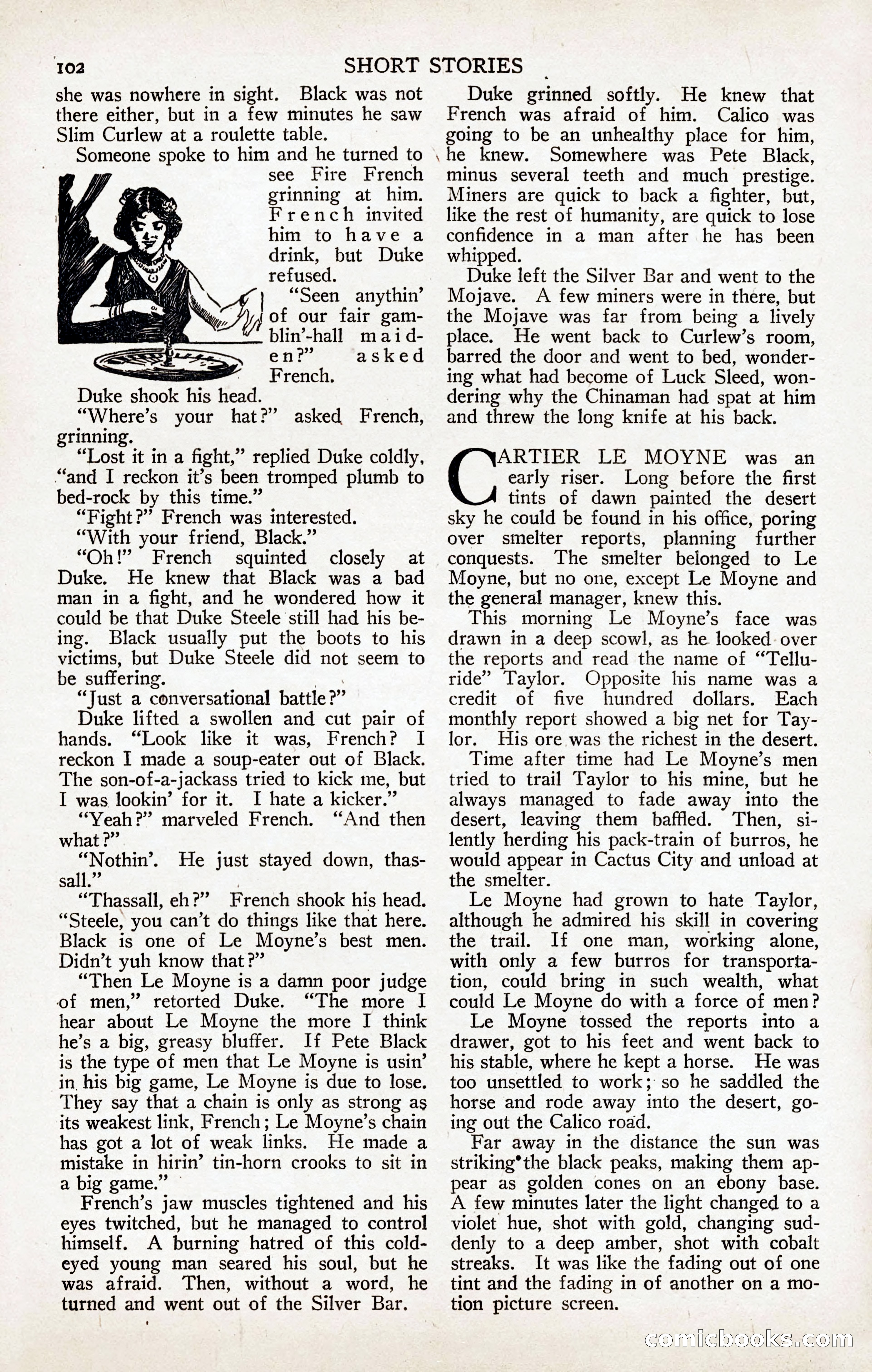 Short Stories, January 25, 1923 — page 108 of 184