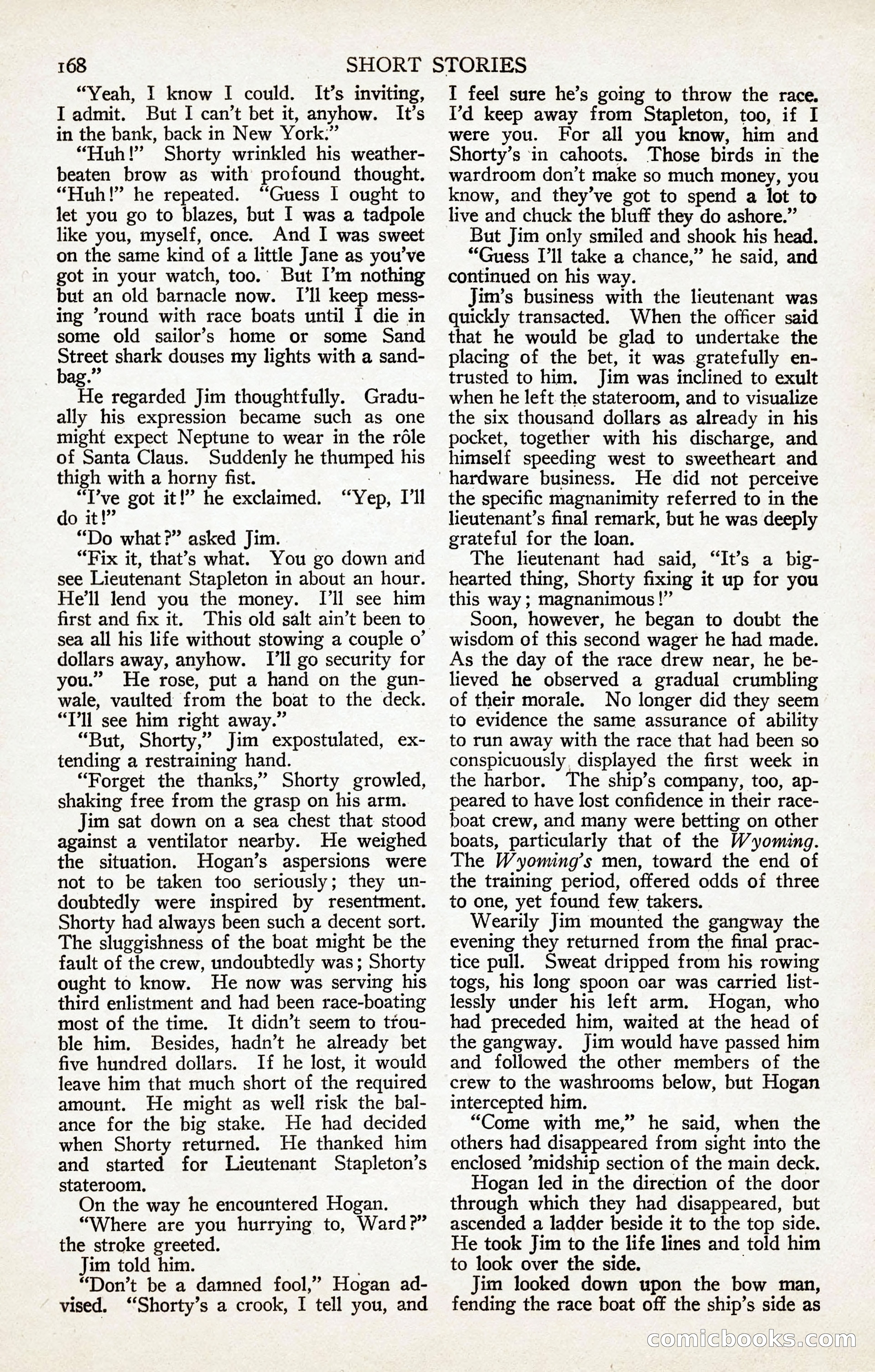 Short Stories, January 25, 1923 — page 174 of 184