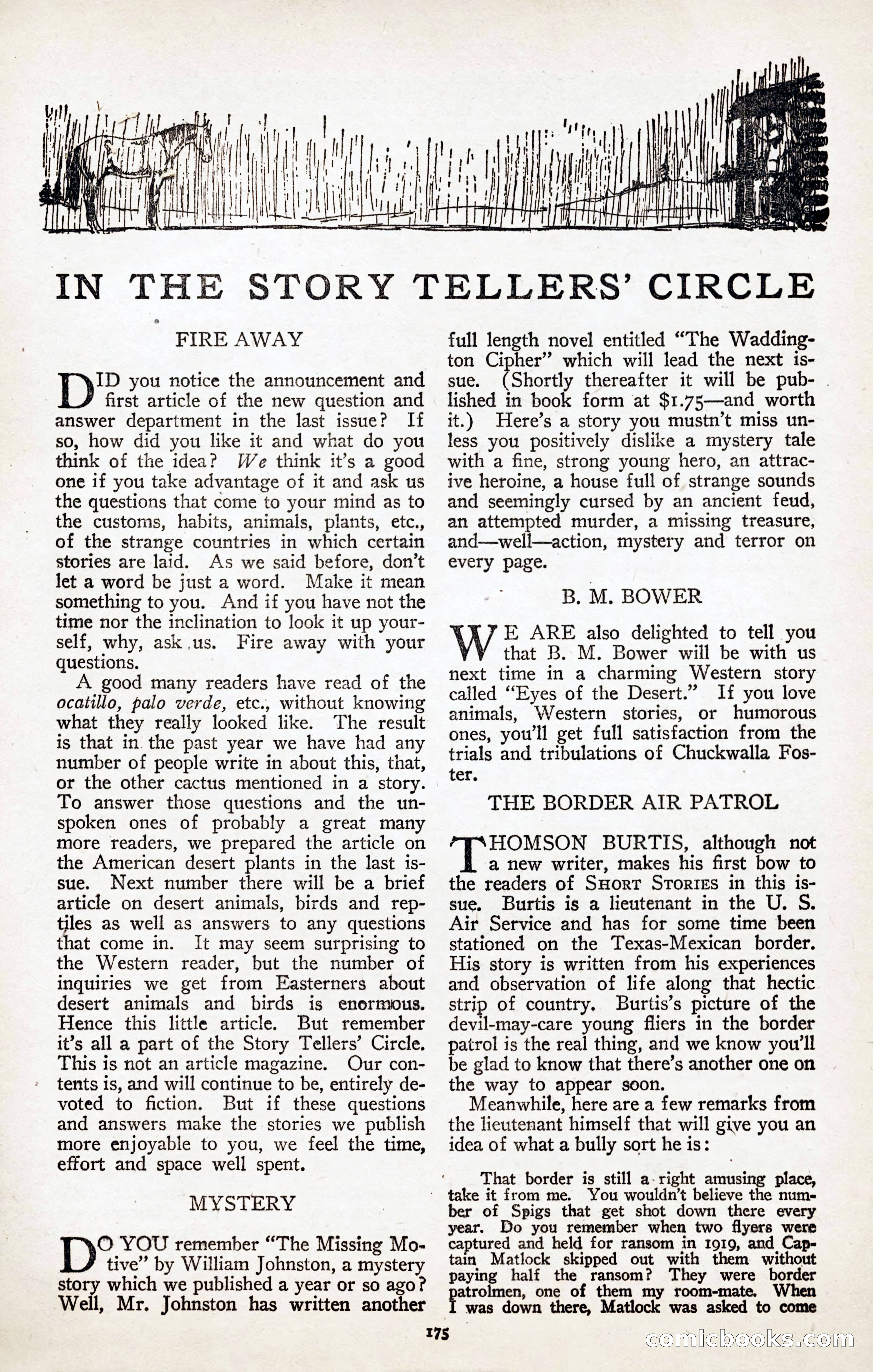 Short Stories, January 25, 1923 — page 181 of 184