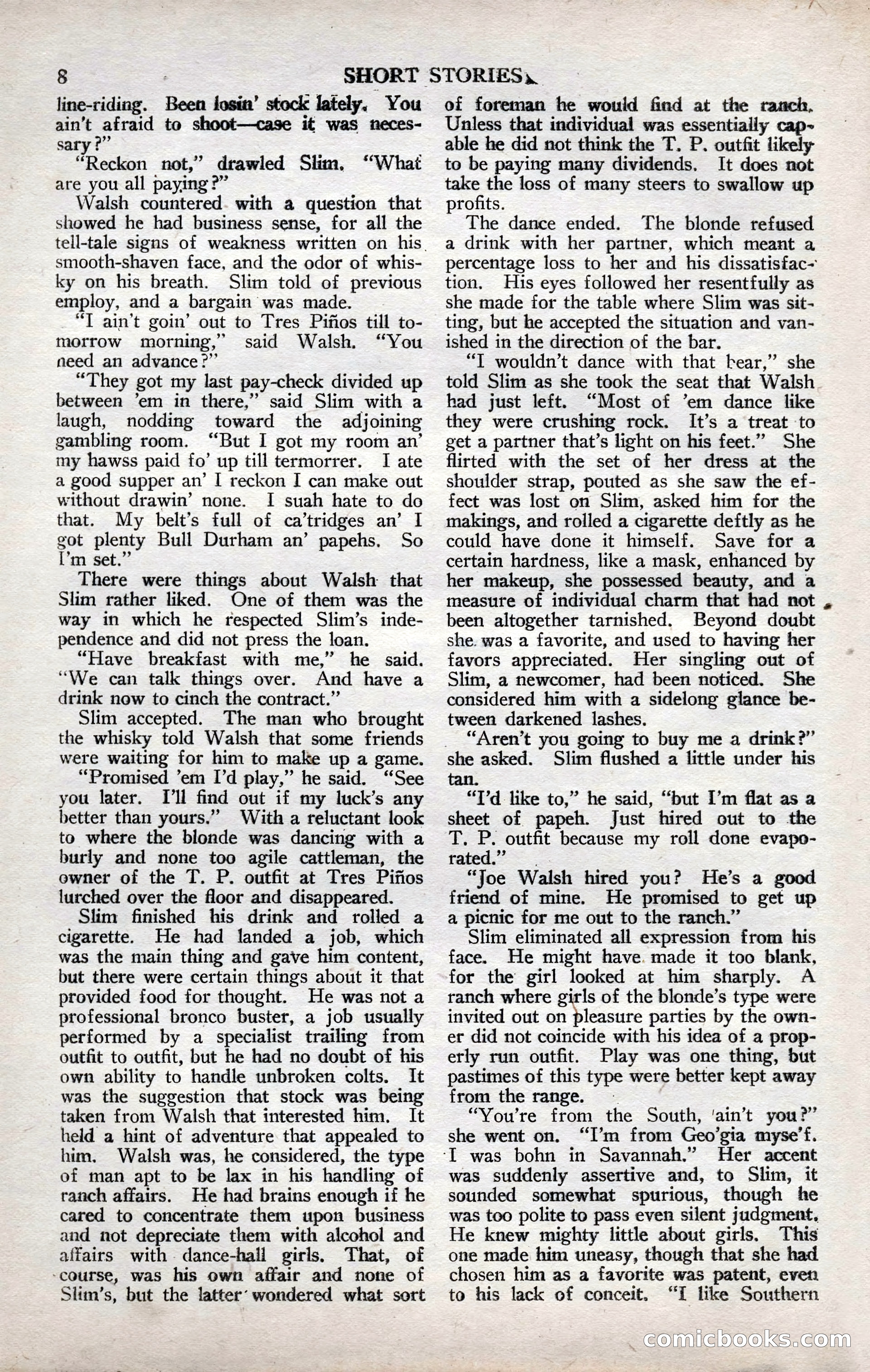 Short Stories, July 10, 1924 — page 18 of 196