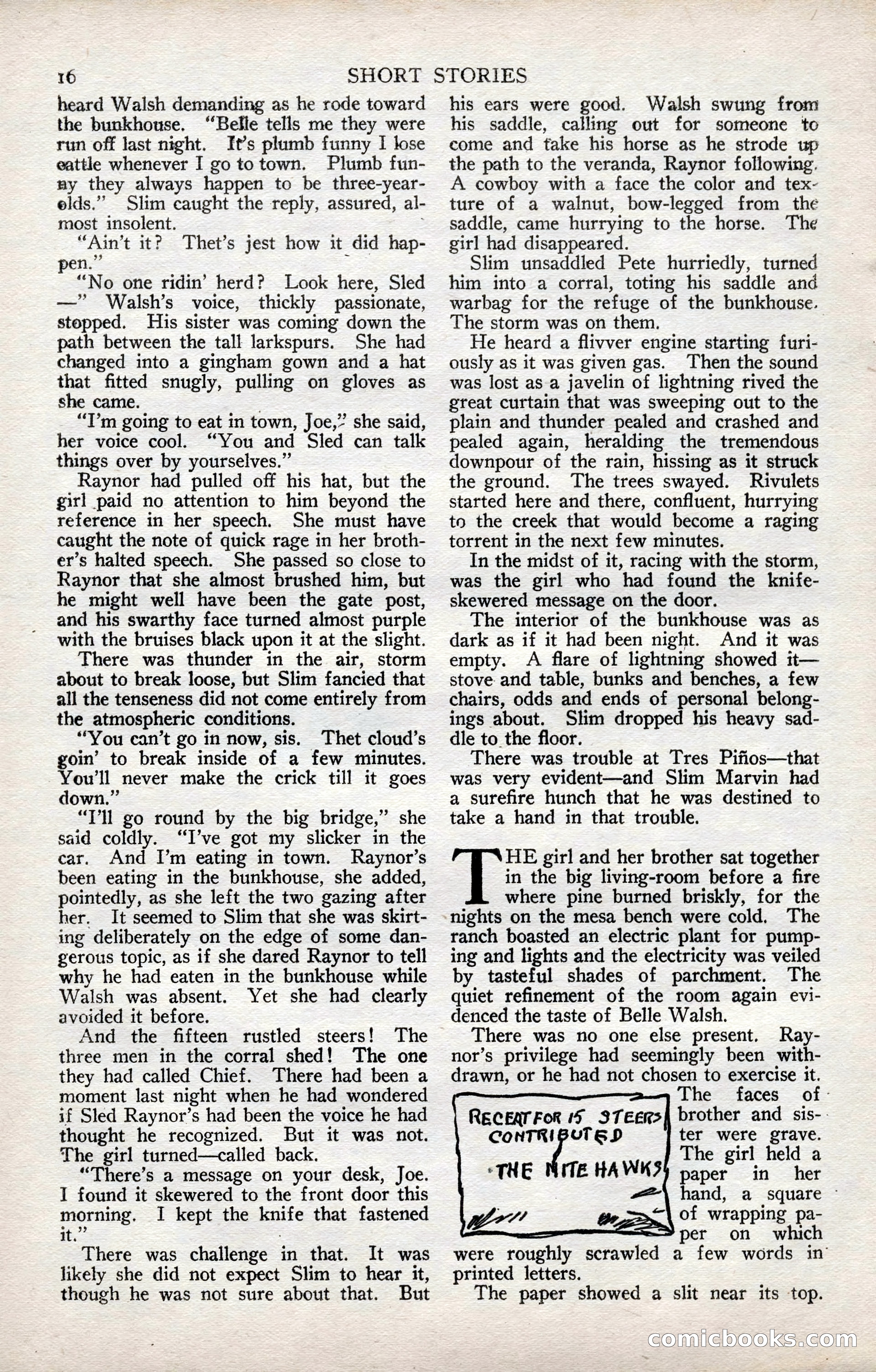 Short Stories, July 10, 1924 — page 26 of 196